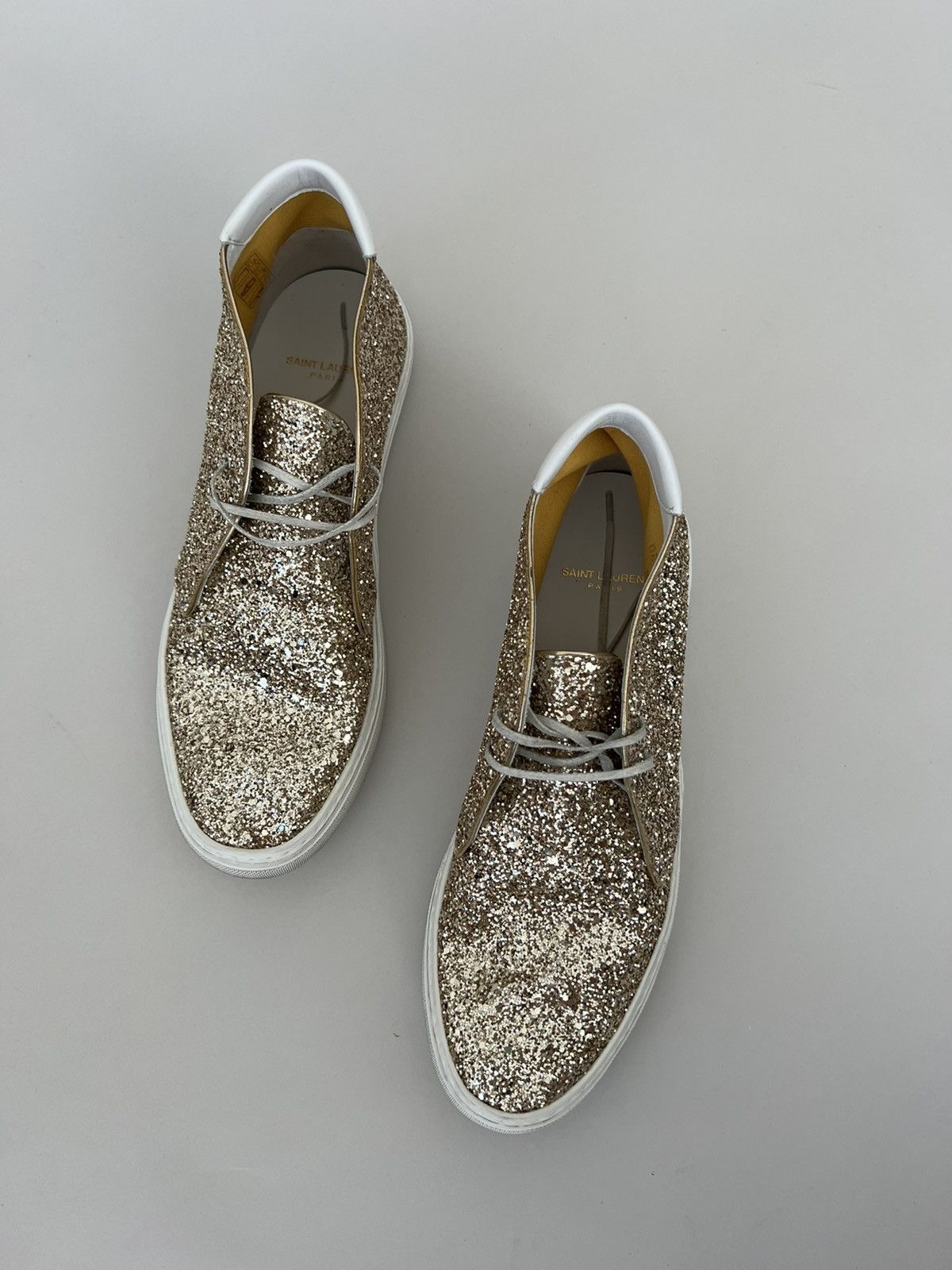 Saint Laurent Paris 💥50% OFF Retail💥Saint Laurent Ace Sneakers Size US 10 / EU 43 - 4 Thumbnail