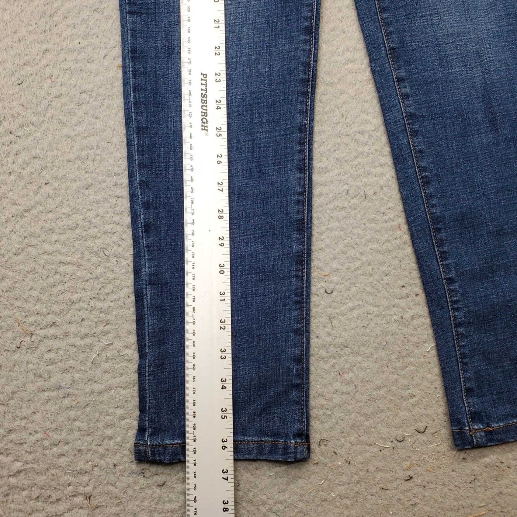 Vintage INC International Concepts Jeans Womens 2/26 Blue Denim Mid-Rise Straight Leg Denim Jeans Women 2/26 Blue Denim Mid-Rise Mens? Size 26" / US 2 / IT 38 - 3 Thumbnail