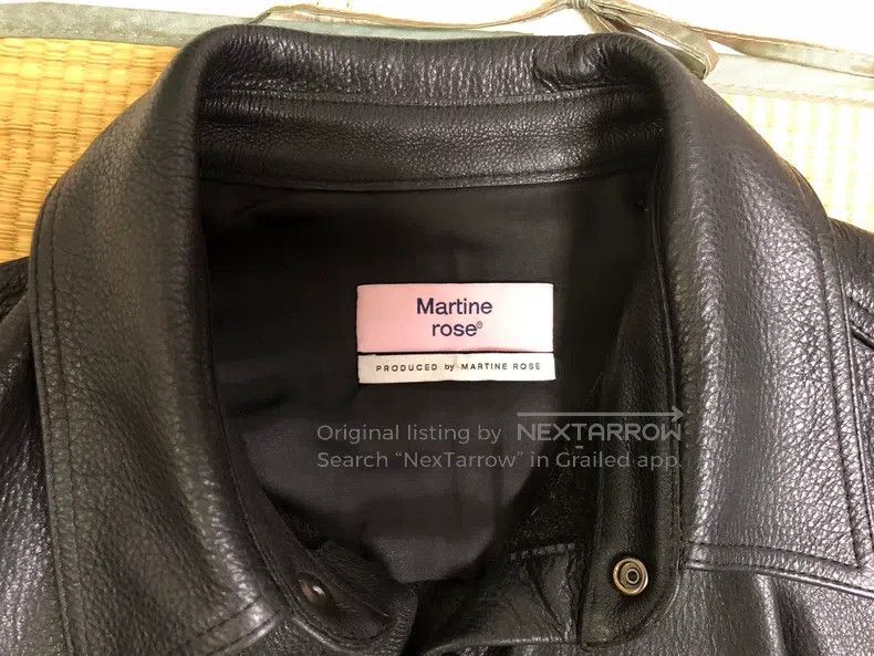 Martine Rose Martine Rose Cowhide Leather Jacket Size US M / EU 48-50 / 2 - 4 Thumbnail