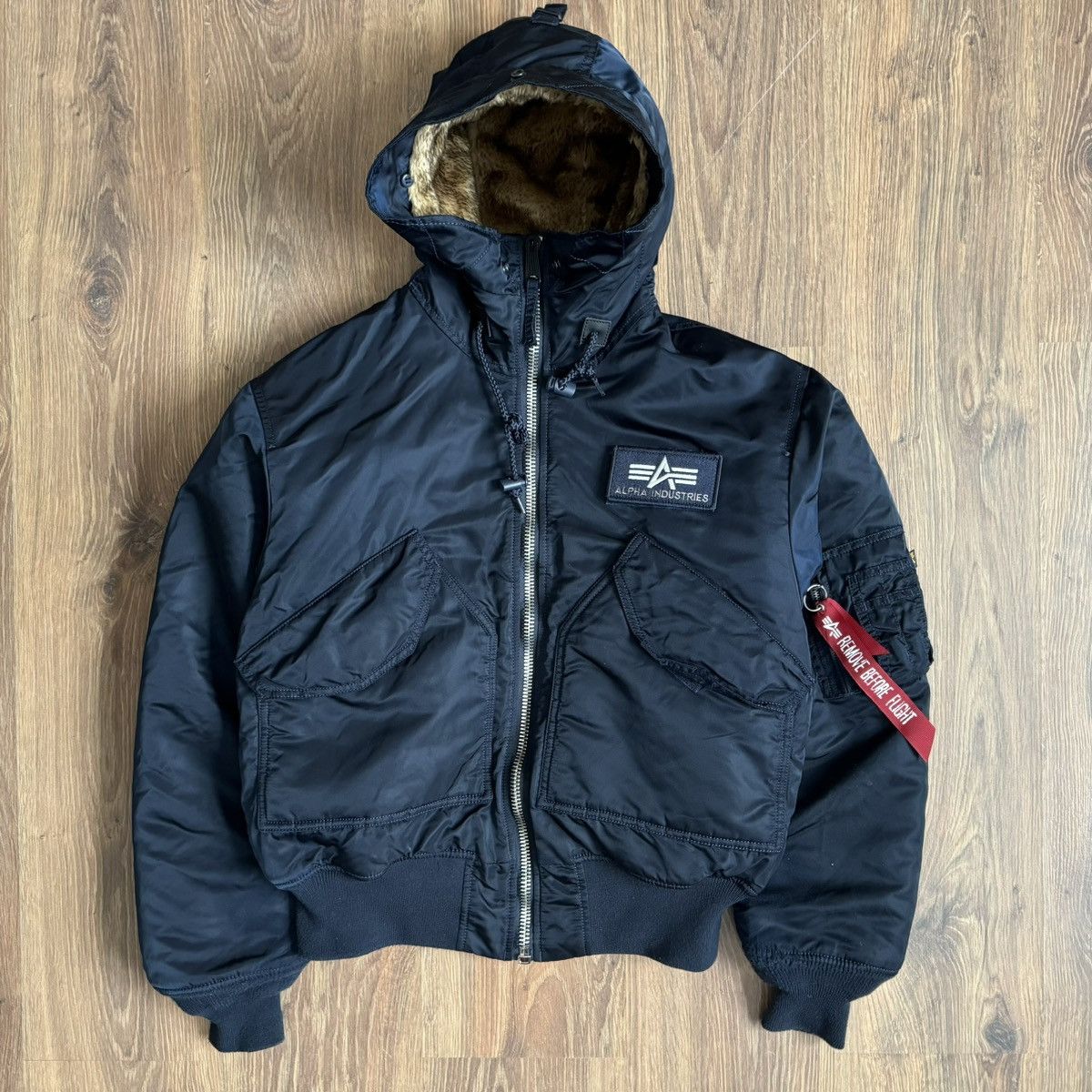 Alpha Industries Alpha industries CWU-45/P Hooded Bomber Flying Pilot Jacket Size US M / EU 48-50 / 2 - 1 Thumbnail