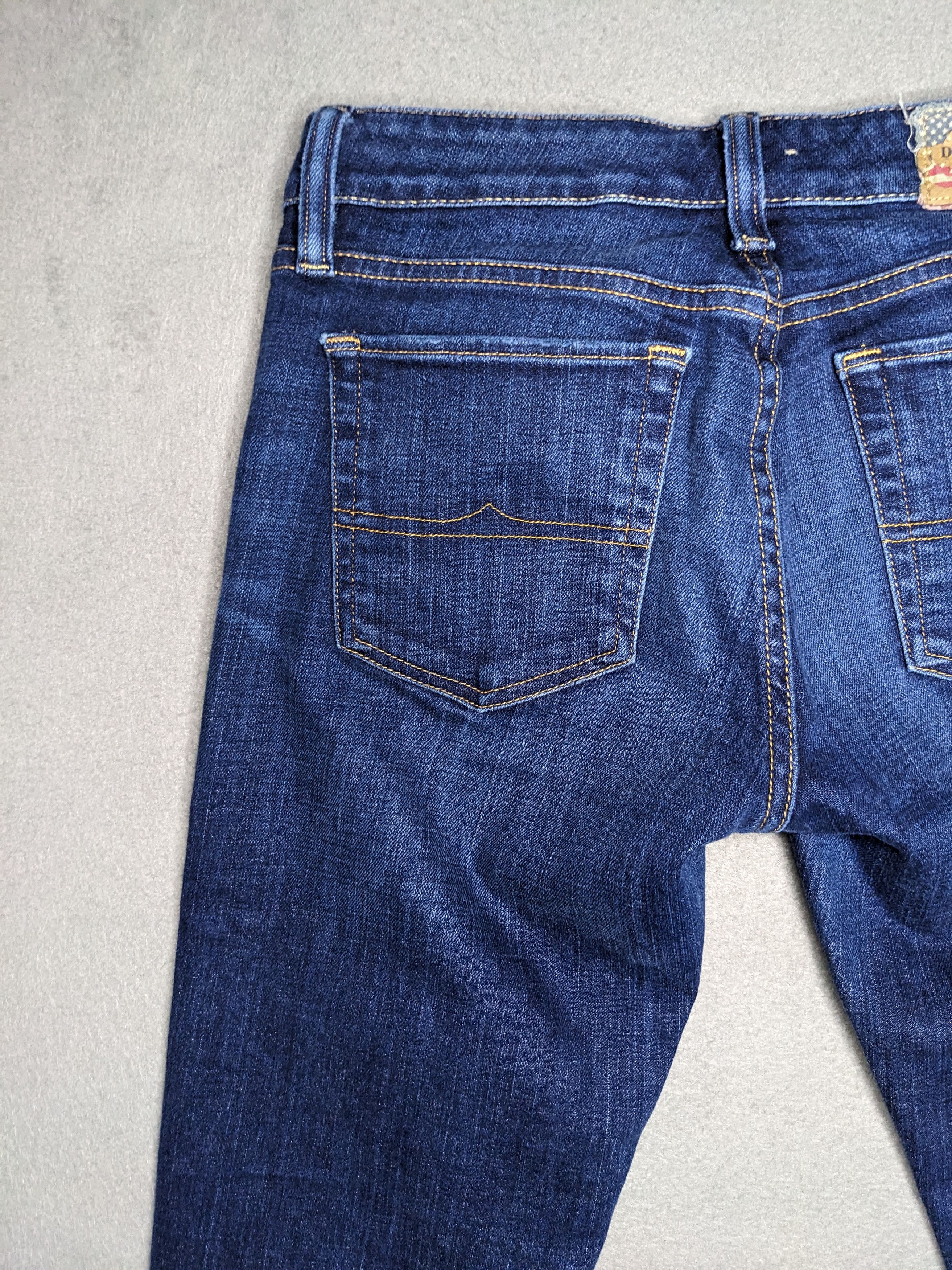 Denim & Supply Ralph Lauren Ralph Lauren Denim & Supply Skinny Jeans 28x33 Blue Low Rise Size 28" / US 6 / IT 42 - 6 Thumbnail