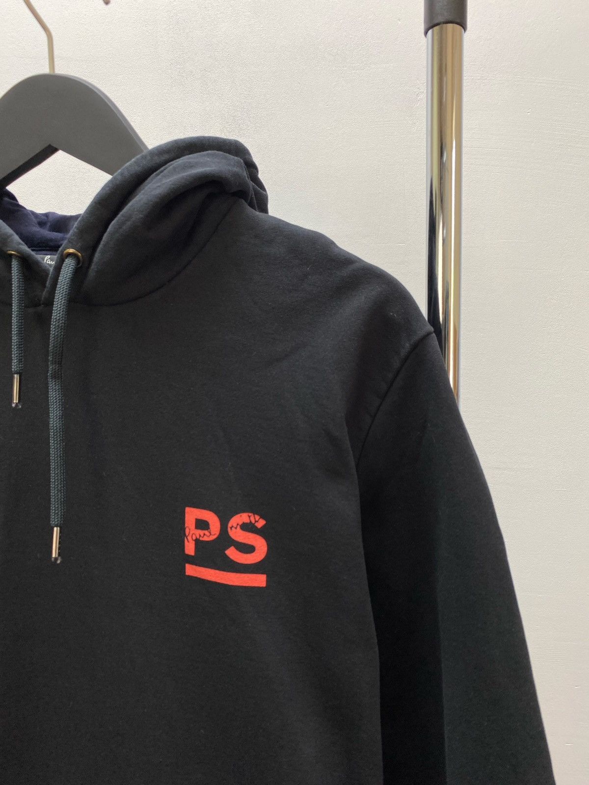 Paul Smith × Vintage Vintage Paul Smith Surfing Rat Hoodie M Men’s Black Size US M / EU 48-50 / 2 - 22 Thumbnail