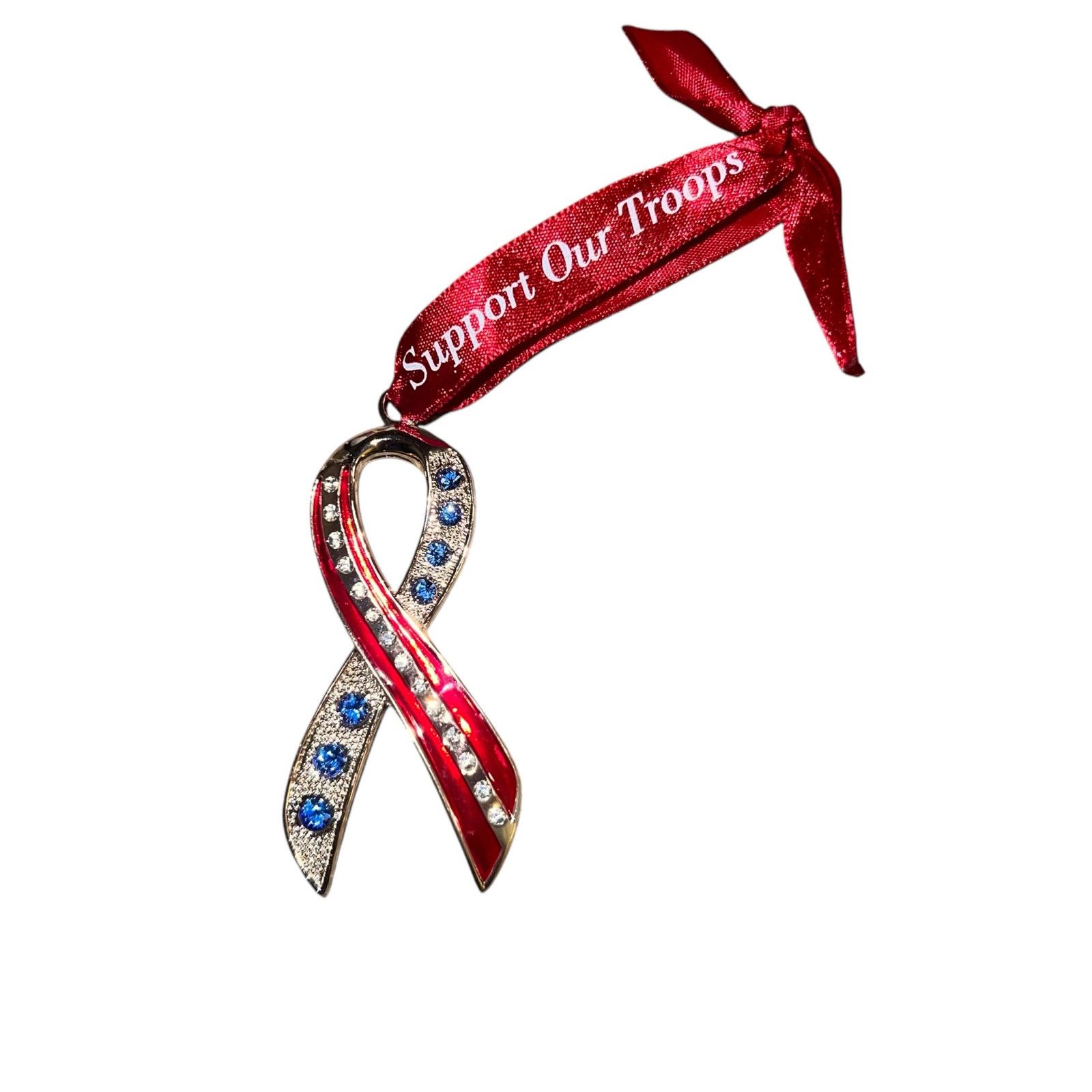 Other Harvey Lewis ‘06 Christmas Ornament Support Our Troops Size ONE SIZE - 2 Thumbnail