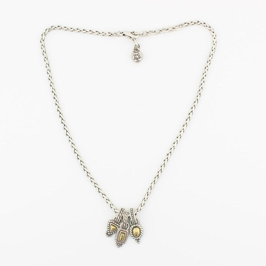 Brighton Brighton Silver Tone Charm Necklace Mixed Metal Southwest Size ONE SIZE - 1 Thumbnail
