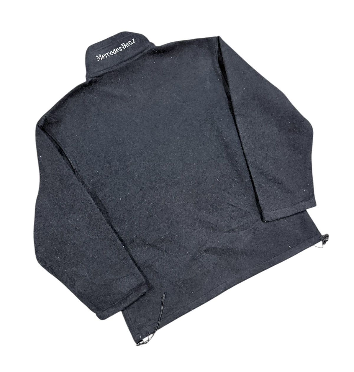 Mercedes-Benz Vtg🔥Mercedes-Benz Zipper Fleece Jacket Size US L / EU 52-54 / 3 - 9 Thumbnail