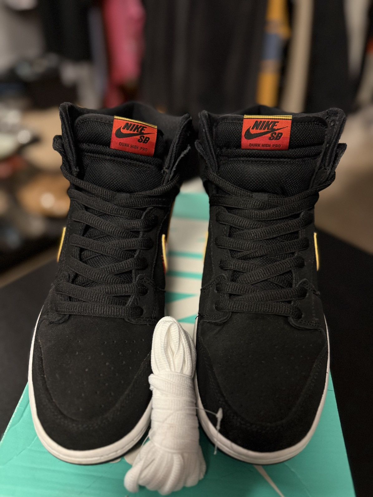 Nike Nike Dunk SB High Truck It Size 11 BQ6826-003 Black Size US 11 / EU 44 - 6 Thumbnail