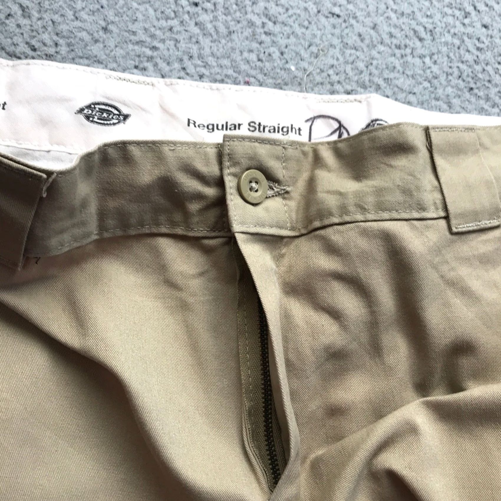 Dickies Dickies Cargo Pants Mens 36x29 Regular Straight Twill Khaki Tan Utility Size US 36 / EU 52 - 7 Thumbnail