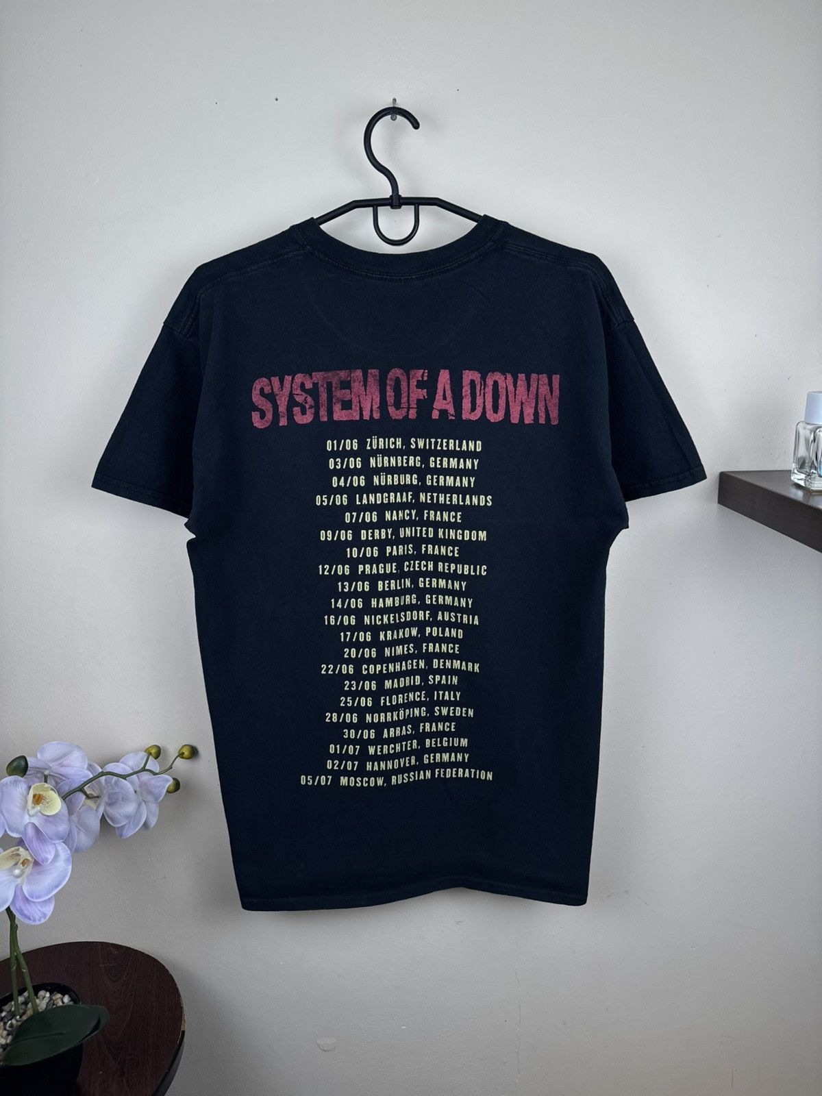 Other Vintage System of a Down T shirt 2017 Black Sz L Rock Black Size US L / EU 52-54 / 3 - 13 Thumbnail