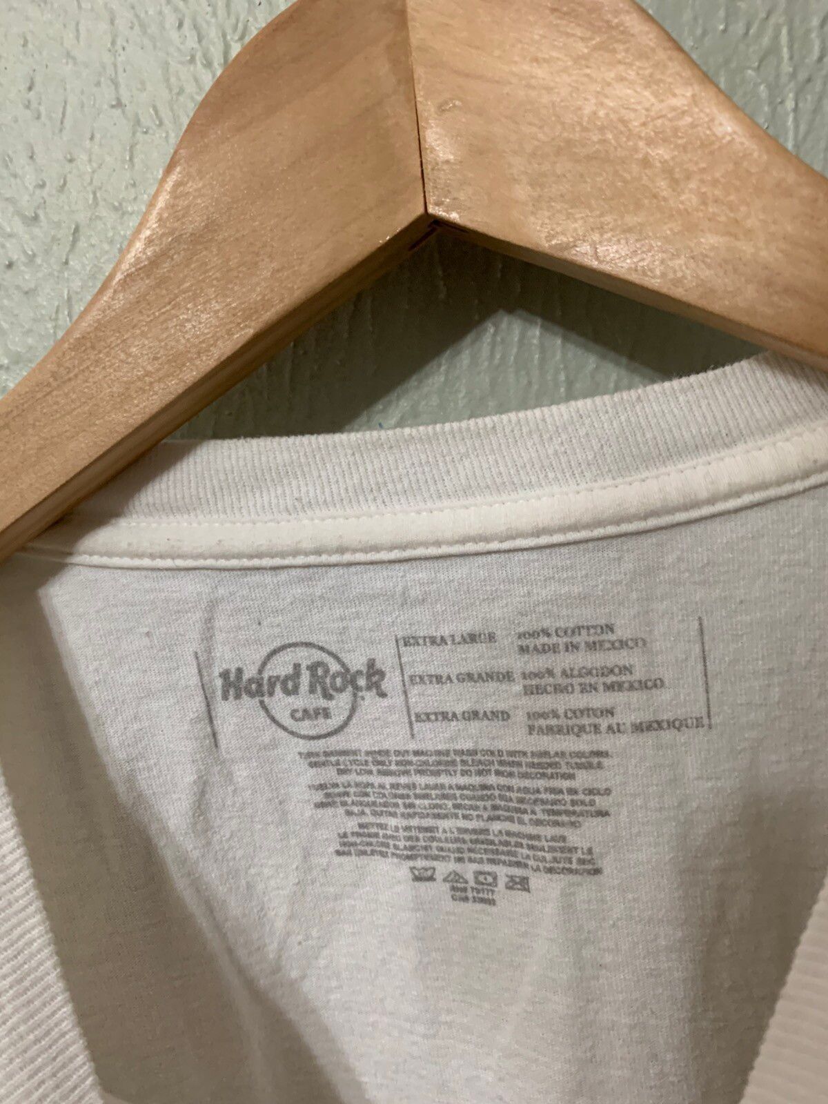Vintage Vintage Hard Rock Cafe Washington DC Classic Logo Tee Size US XL / EU 56 / 4 - 1 Thumbnail