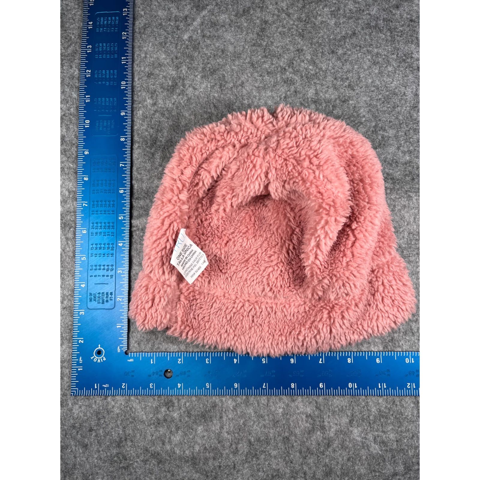 Vintage Time And Tru Beanie Womens One Size Pink Knit Polyester Faux Fur Hat Size ONE SIZE - 7 Thumbnail