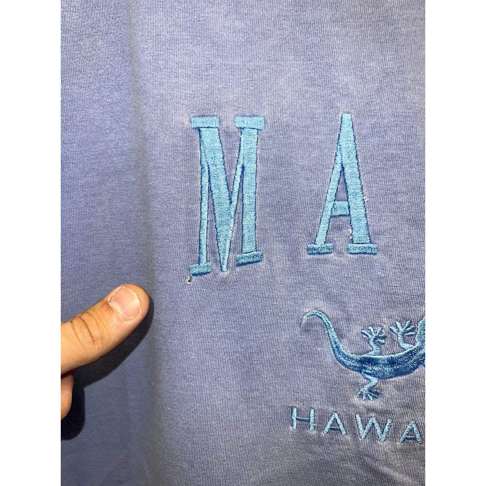 Vintage Vintage Maui Hawaii Shirt Embroidery Sansegal USA Made 90s L Size US L / EU 52-54 / 3 - 3 Thumbnail