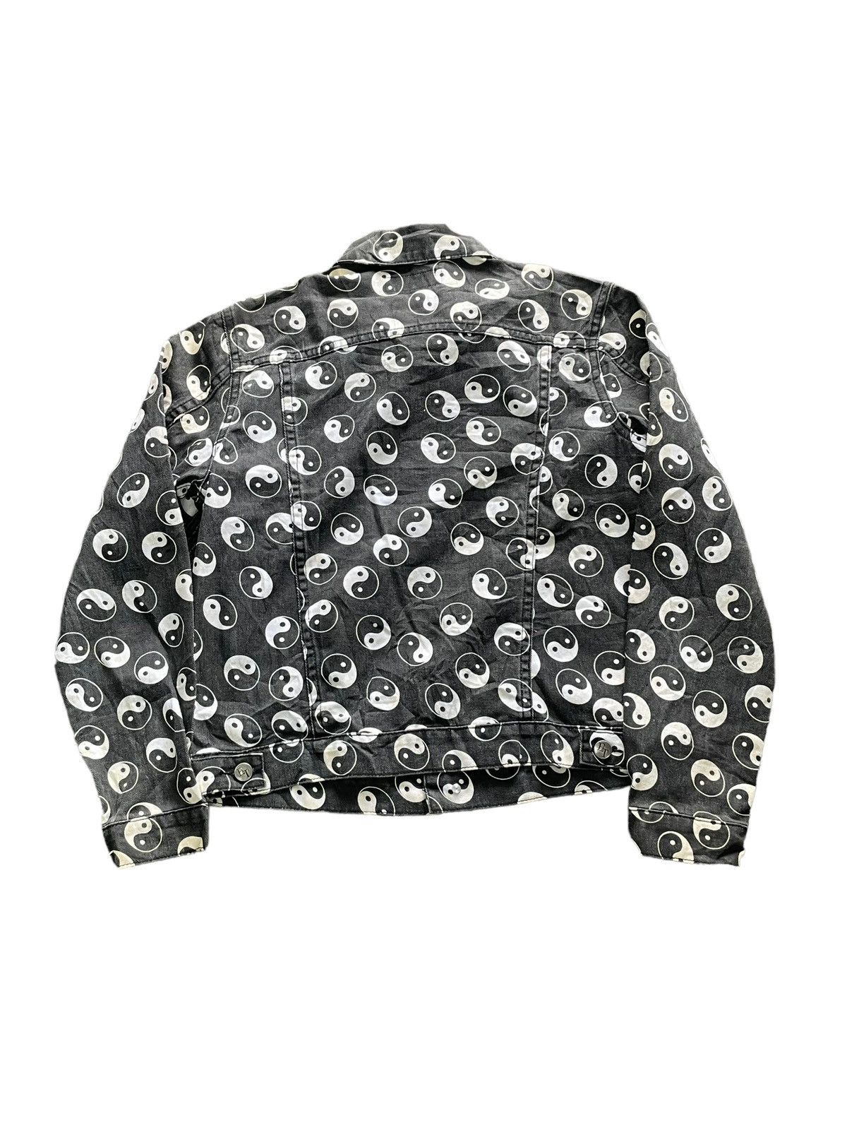 If Six Was Nine Evil Twin Overprint Taosim Denim Jacket Size US S / EU 44-46 / 1 - 5 Thumbnail