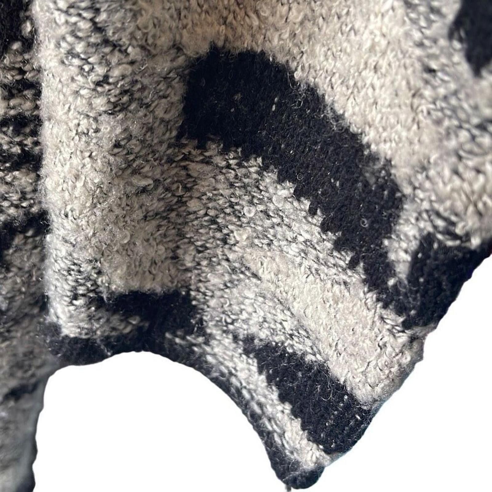 Designer J Jill tribal wool blend sweater coat medium Size M / US 6-8 / IT 42-44 - 5 Thumbnail