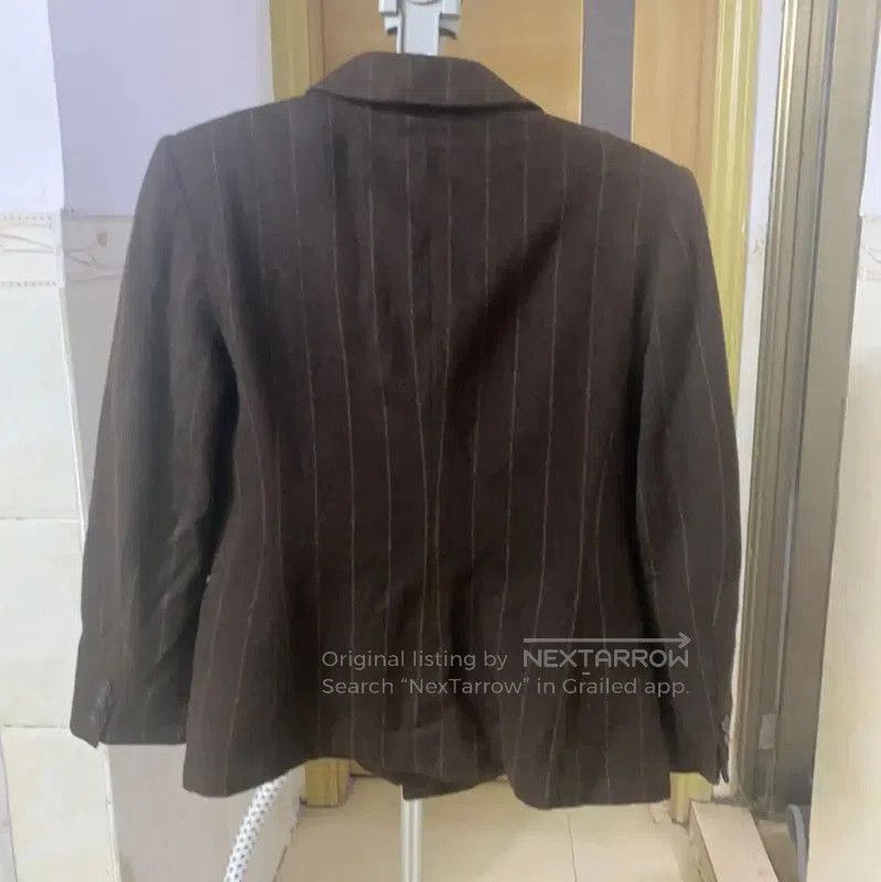 Max Mara MaxMara Brown Wool Women's Jacket . Size XXS / US 00 / IT 34 - 2 Thumbnail