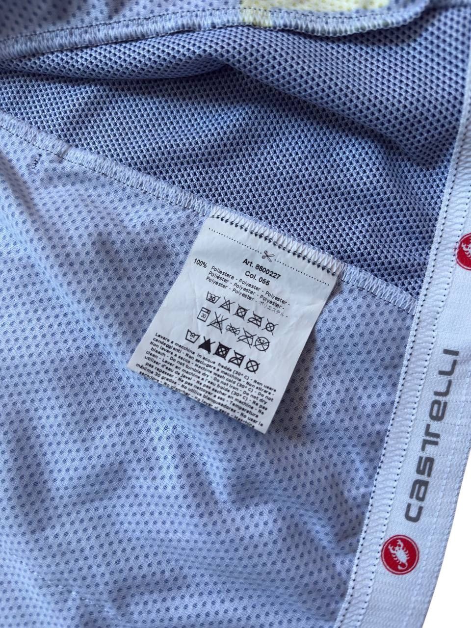 Versace Castelli tour of dubai 2014 team jersey leaders blauw heren Size US XXL / EU 58 / 5 - 7 Thumbnail