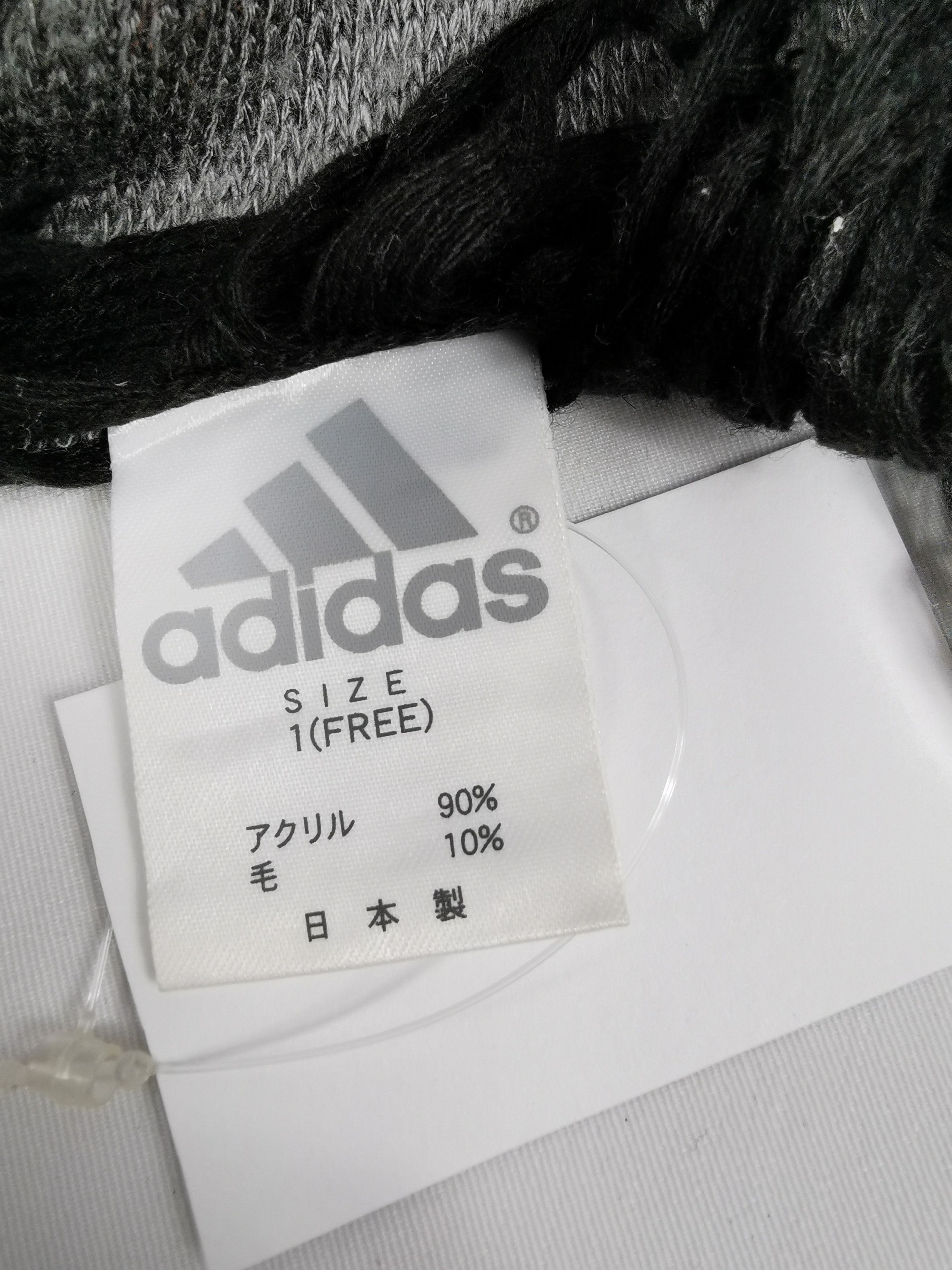 Vintage Adidas scarf muffler Size ONE SIZE - 4 Thumbnail