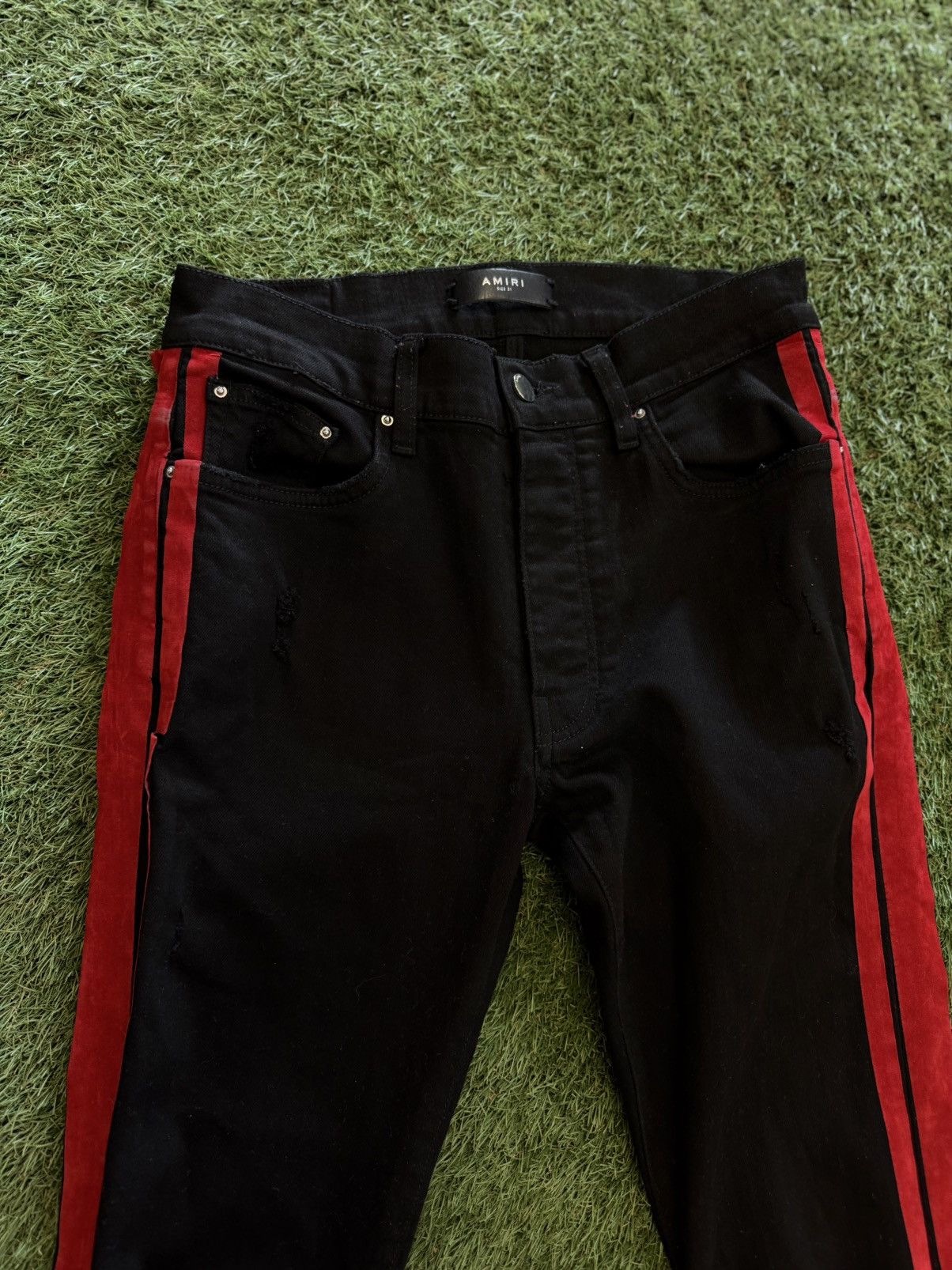 Amiri Amiri Skinny Jeans Red Stripe Size 31 Clean 🧼 Size US 31 - 5 Thumbnail