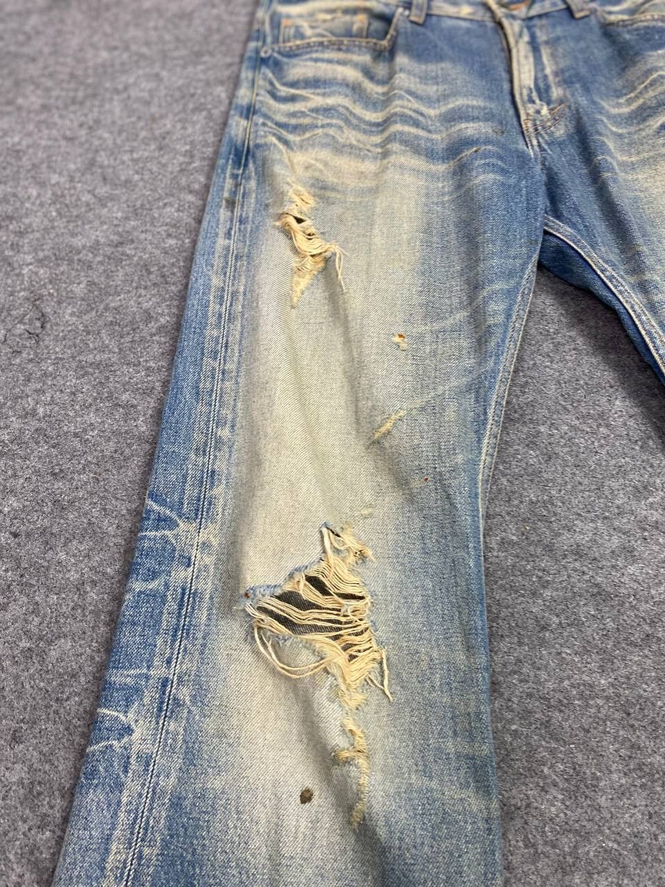 R.Newbold vintage r.newbold distressed denim nice design Size US 36 / EU 52 - 12 Thumbnail