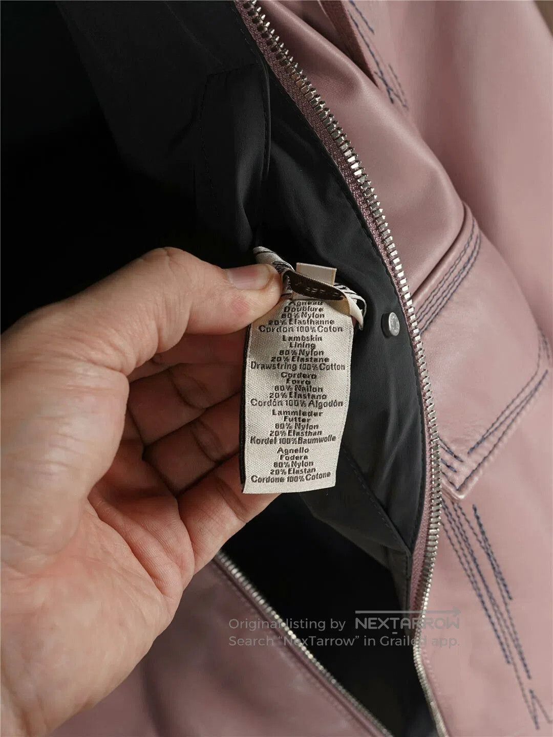 Hermes Hermes Reversible Hooded Leather Jacket. Size US M / EU 48-50 / 2 - 9 Thumbnail