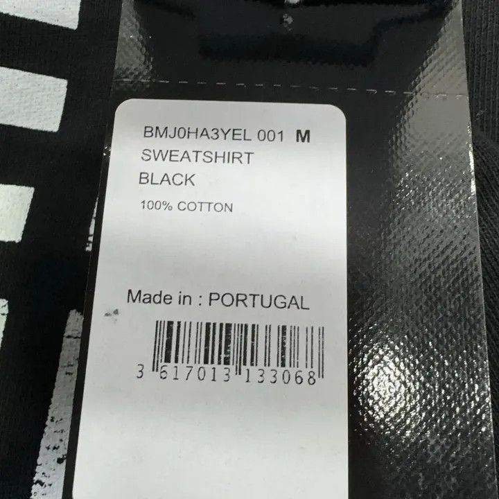 Givenchy Givenchy Givenchy FW23 Black Graphic Long Sleeve Sweatshir Size US M / EU 48-50 / 2 - 6 Thumbnail