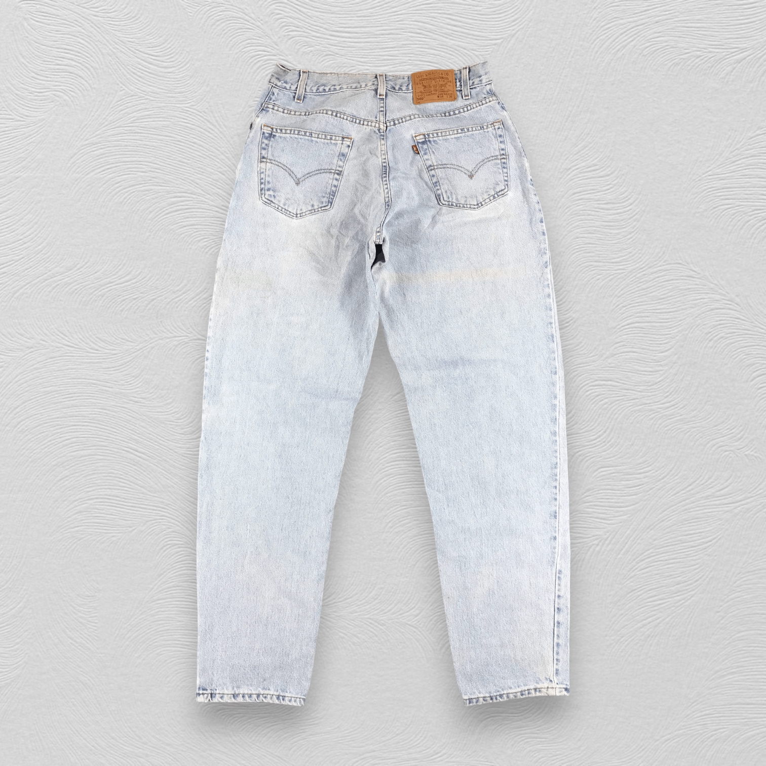 Levi's Vintage 90s Levis 560 Jeans Light Wash Denim KJ188 Size US 33 - 2 Thumbnail