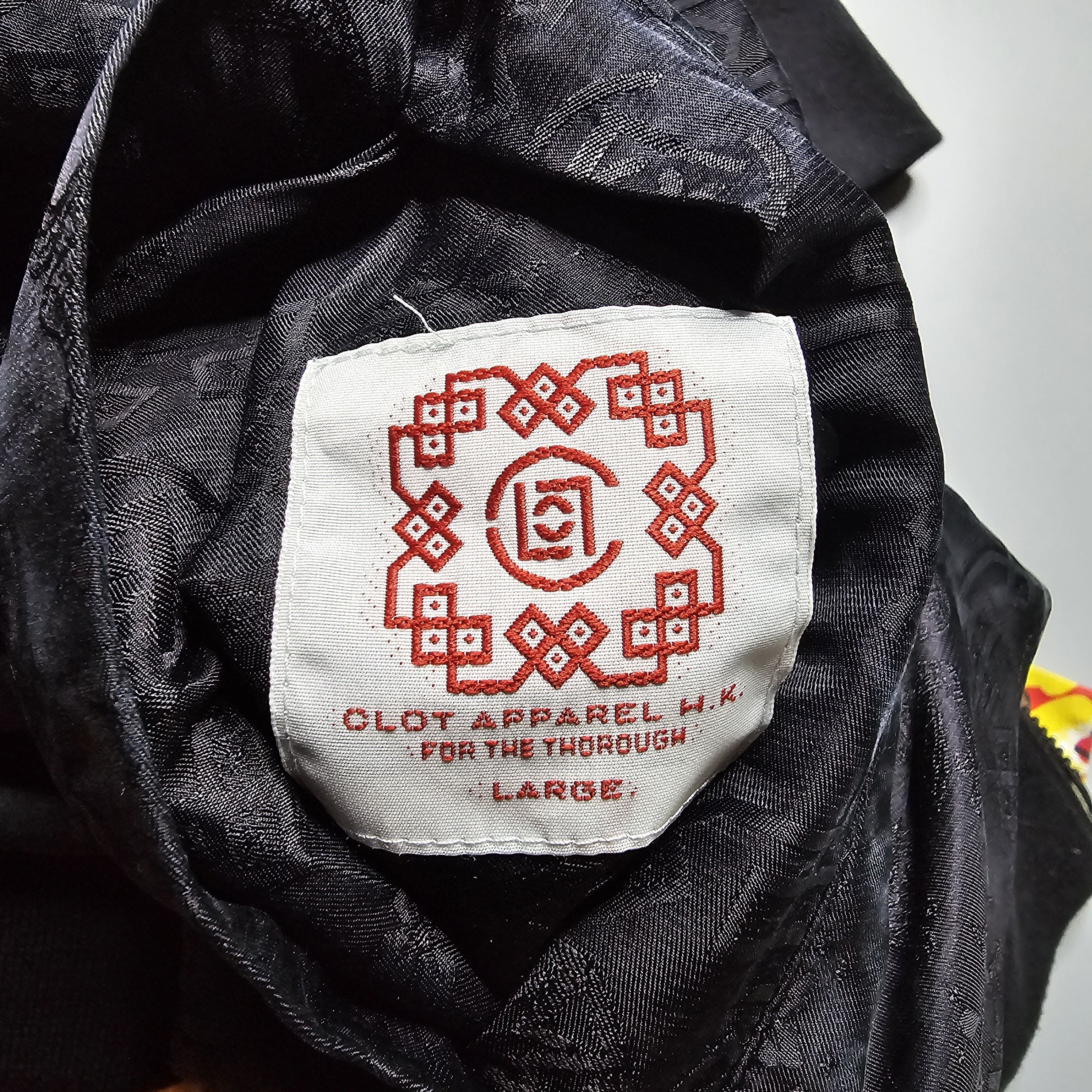 CLOT PAM x Clot - 2008 Pizza Party Silk Reversible Jacket Size US L / EU 52-54 / 3 - 7 Thumbnail