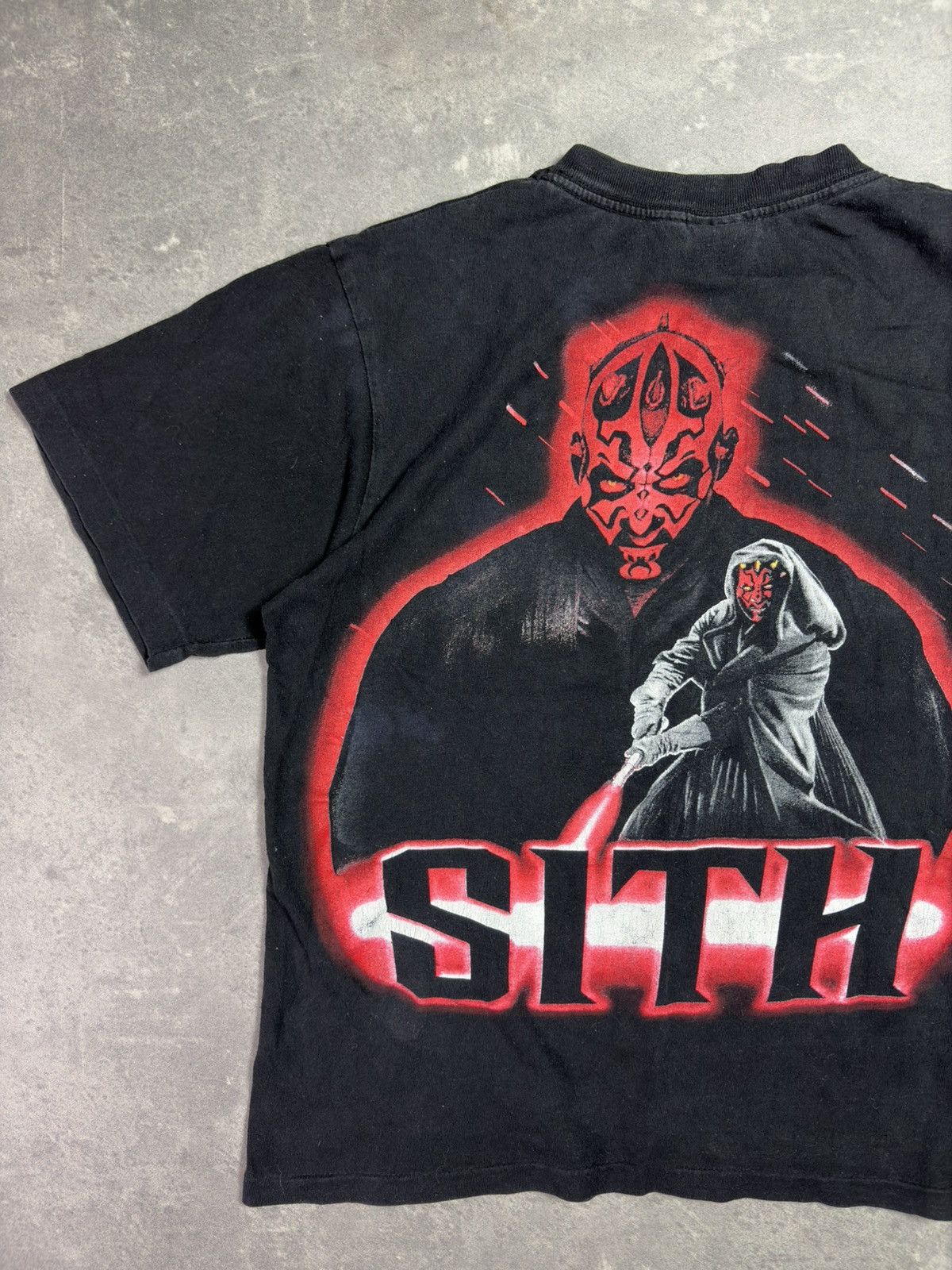 Star Wars 00s Star Wars Jedi vs Sith Faded Tee S M Rare Movie Size US S / EU 44-46 / 1 - 9 Thumbnail