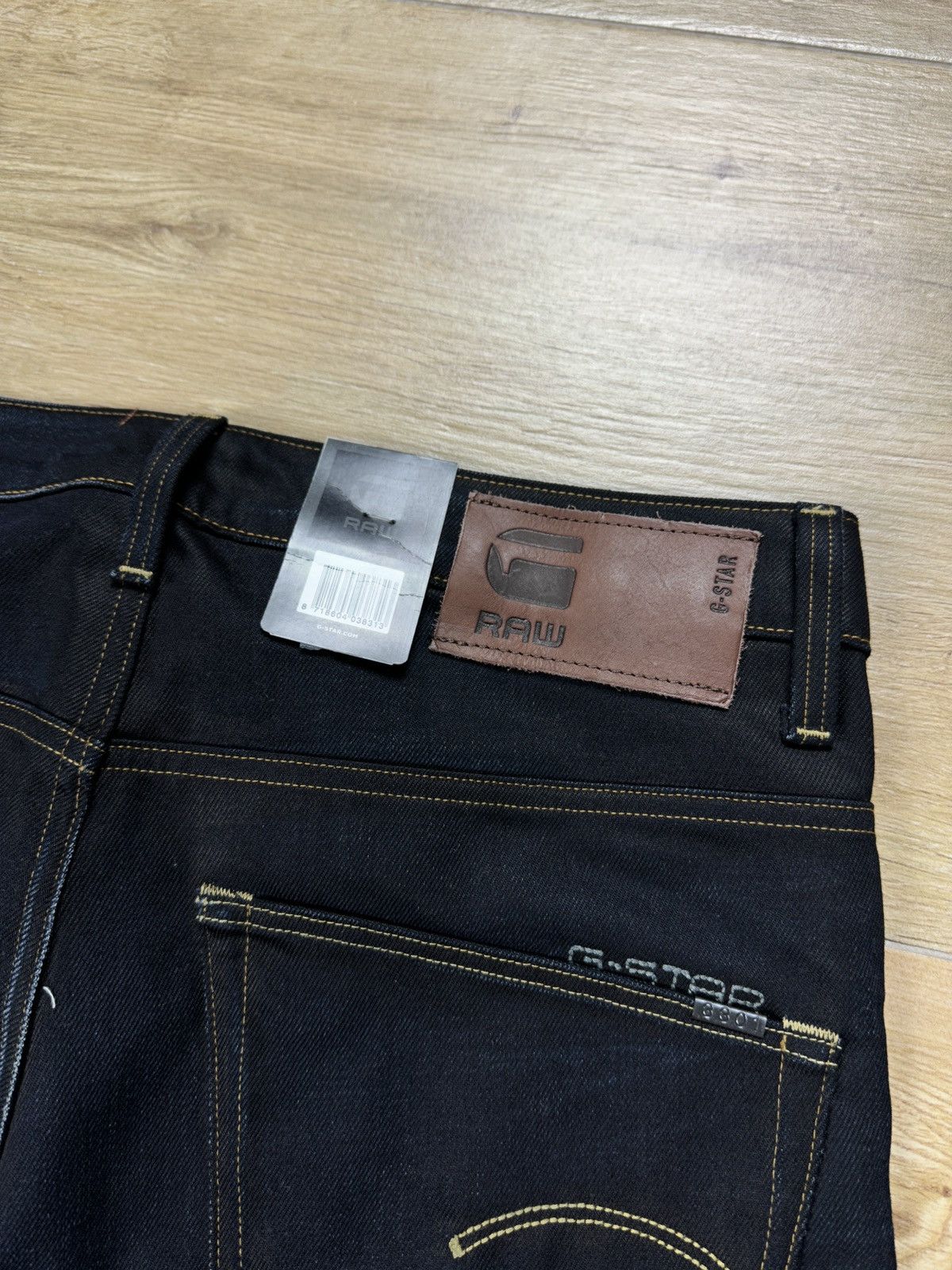 G-Star NEW🏷️ G-Star Raw 3301 OT Slim Denim Jeans Size US 31 - 11 Thumbnail