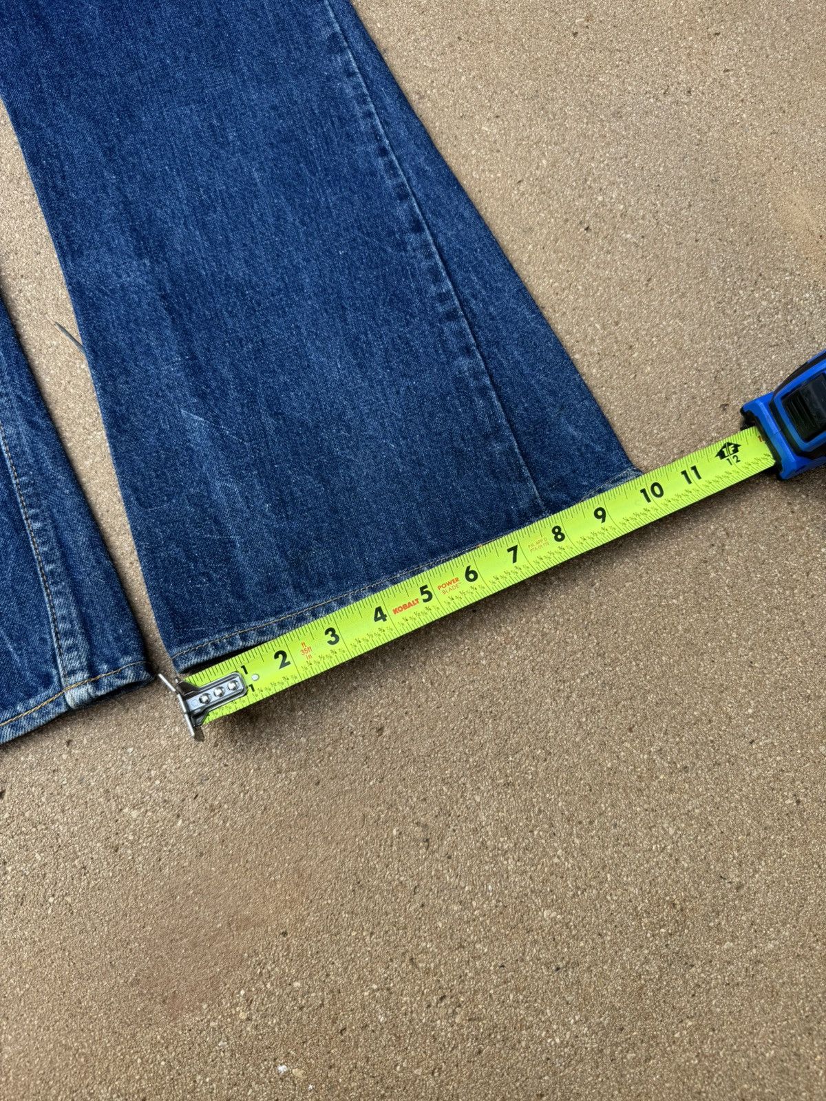Levi's × Vintage Vtg 70’s Levi’s 646 Orange Tab Bellbottom Flare Jeans 36x29 Size US 36 / EU 52 - 11 Thumbnail