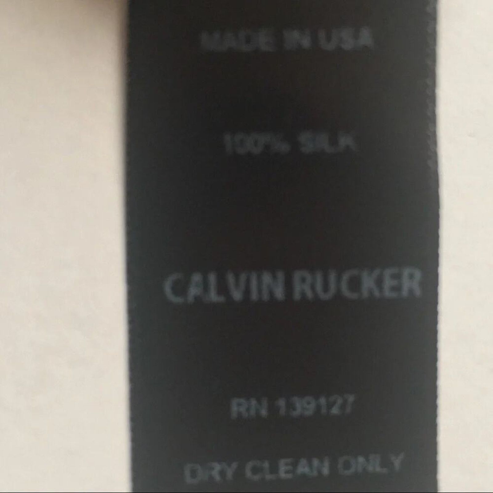 The Unbranded Brand Calvin Rucker single breasted black 100% silk blazer, size 2 Size XS / US 0-2 / IT 36-38 - 6 Thumbnail