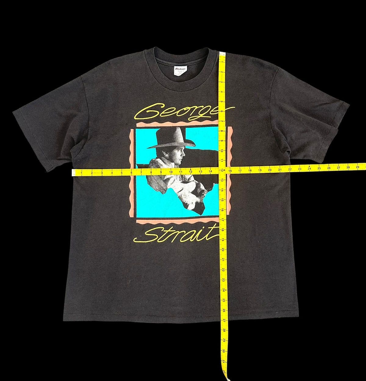 Band Tees George Strait Legend country singer vintage Size US XL / EU 56 / 4 - 9 Thumbnail
