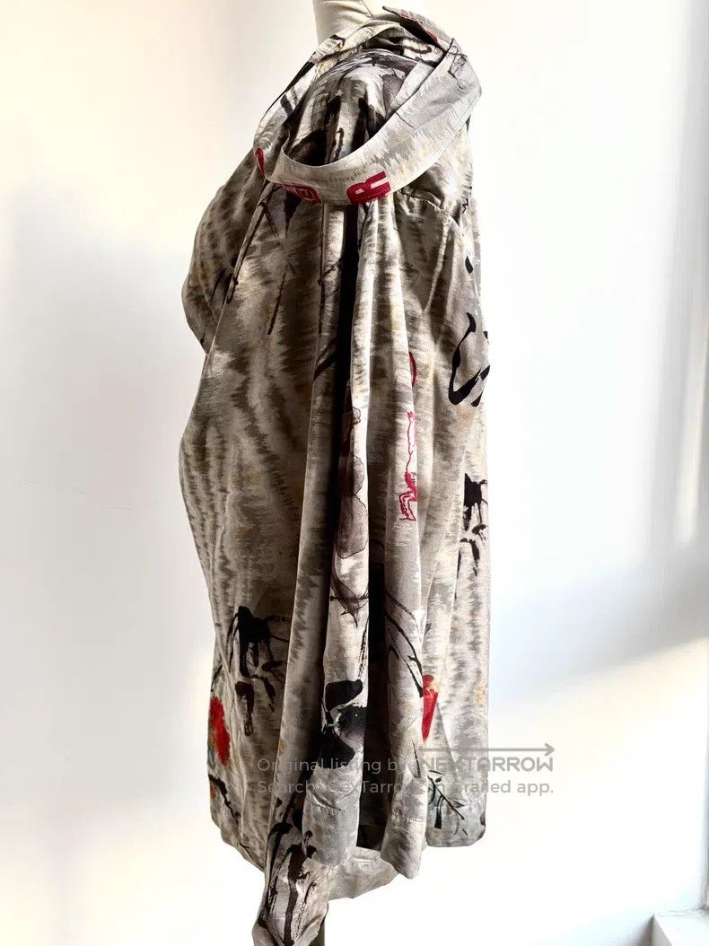 Vivienne Westwood Vivienne Westwood Green Economic Ink Chinese Style Top Size S / US 4 / IT 40 - 6 Thumbnail