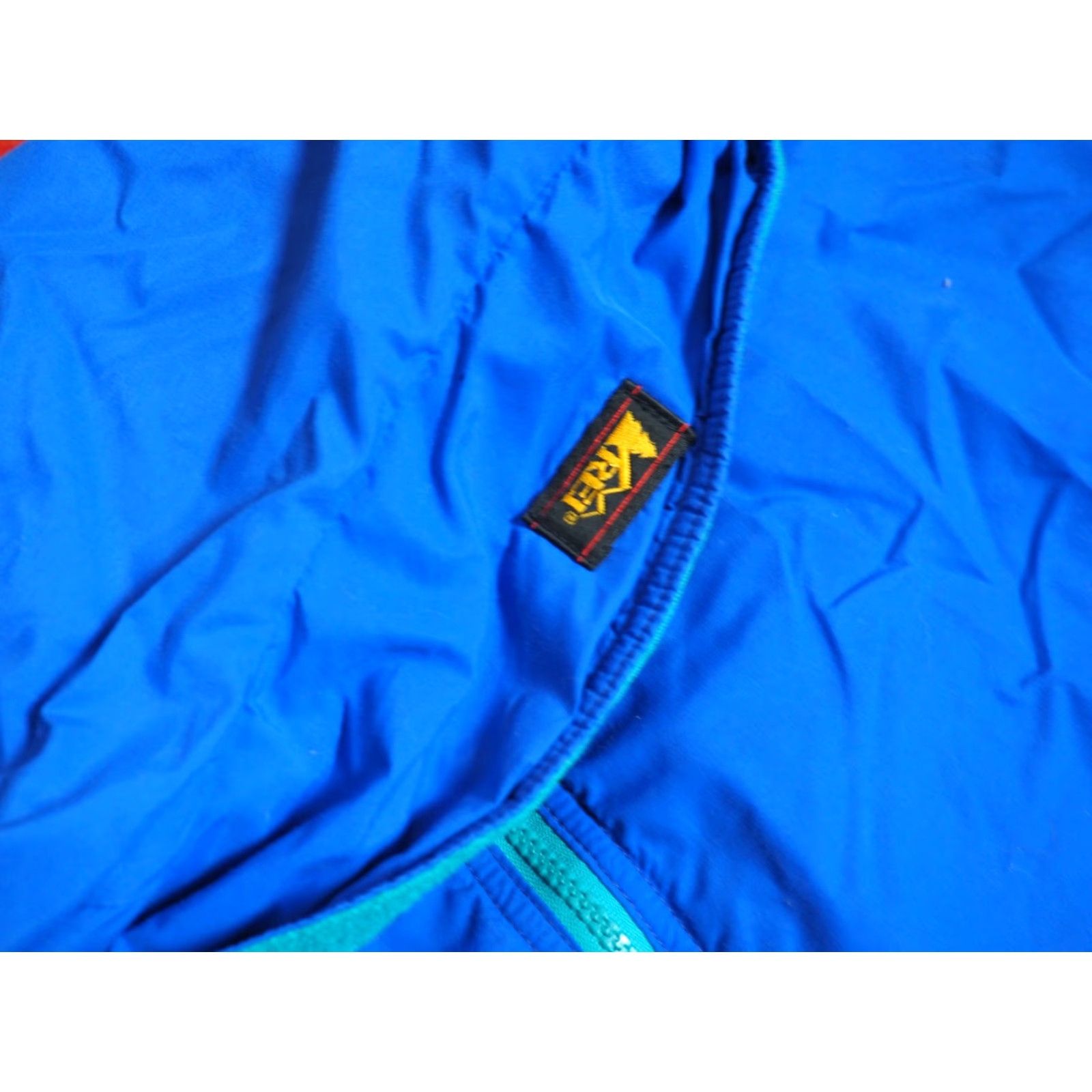 Vintage VINTAGE REI Jacket Nylon Blue Outdoor 90s L Mens/Adult Logo Zip Fleece Lined Size US L / EU 52-54 / 3 - 4 Thumbnail