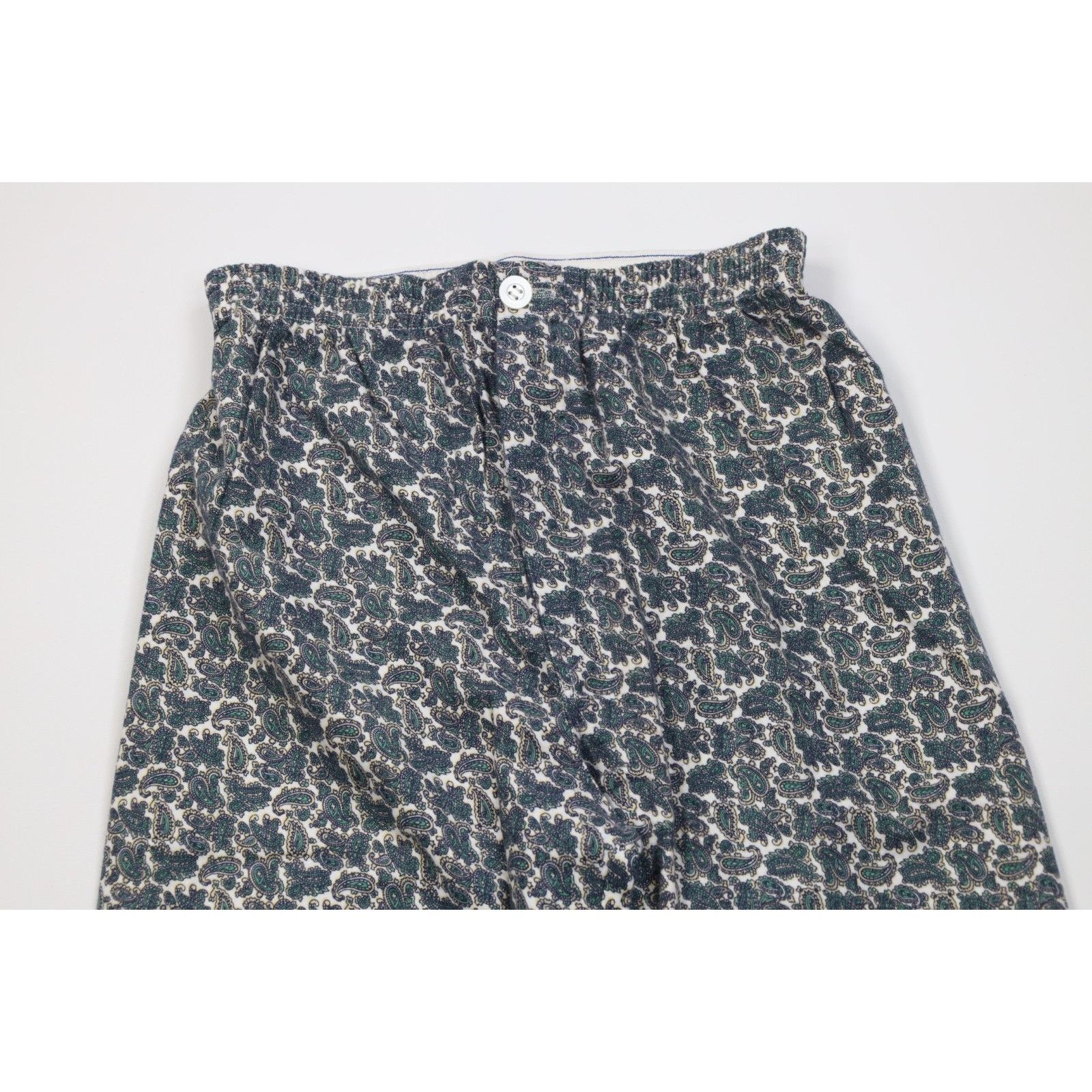 Vintage Vintage 70s Streetwear 2 Piece Flannel Paisley Pajamas Size US S / EU 44-46 / 1 - 10 Thumbnail