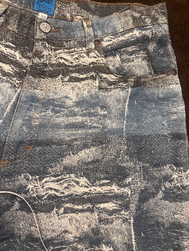 Christian Lacroix 90s Christian Lacroix Jeans Womens 33 Size 33" - 1 Thumbnail