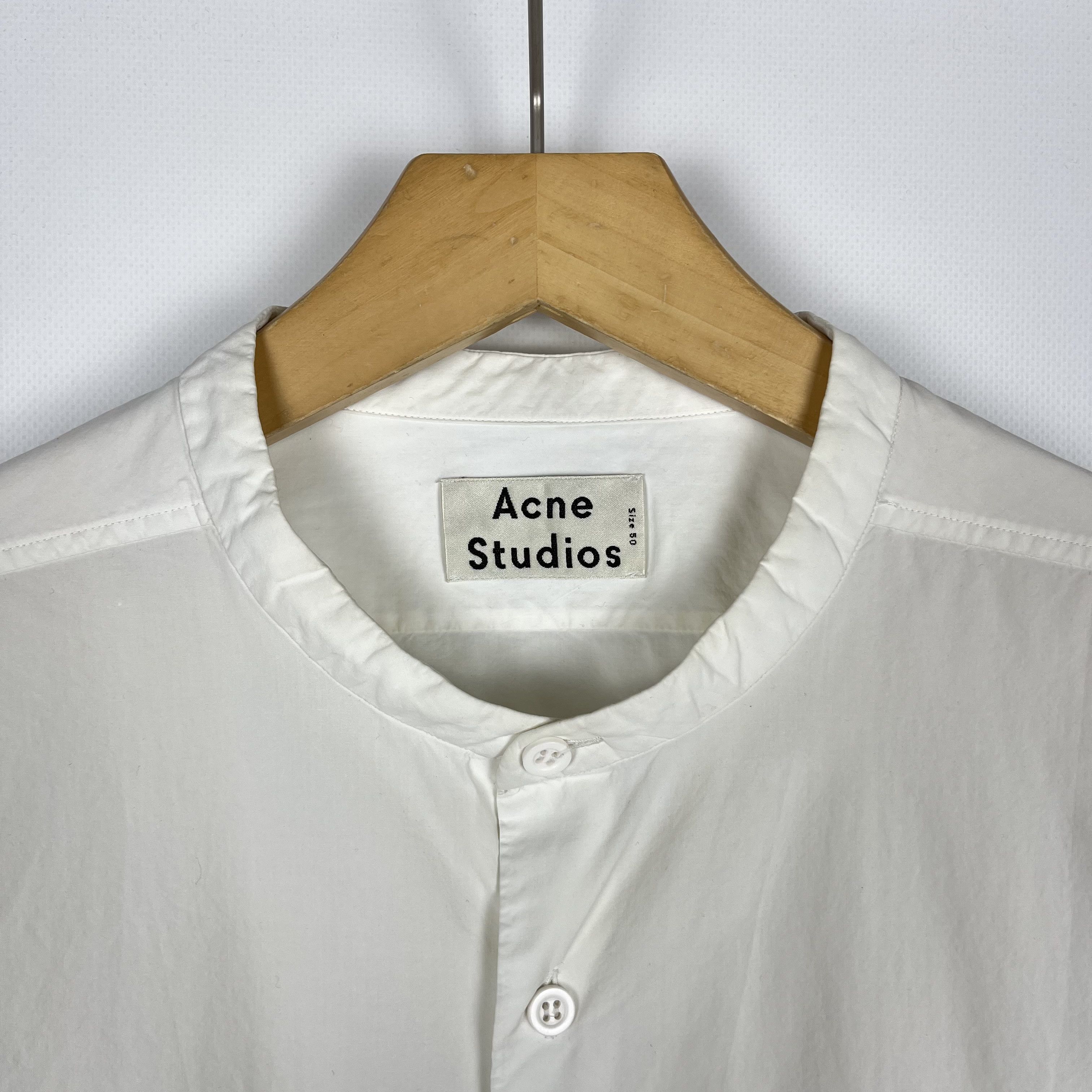 Acne Studios Acne Studios PINE LTCO Short Sleeve Button Up Shirt PSS17 Size US M / EU 48-50 / 2 - 9 Thumbnail