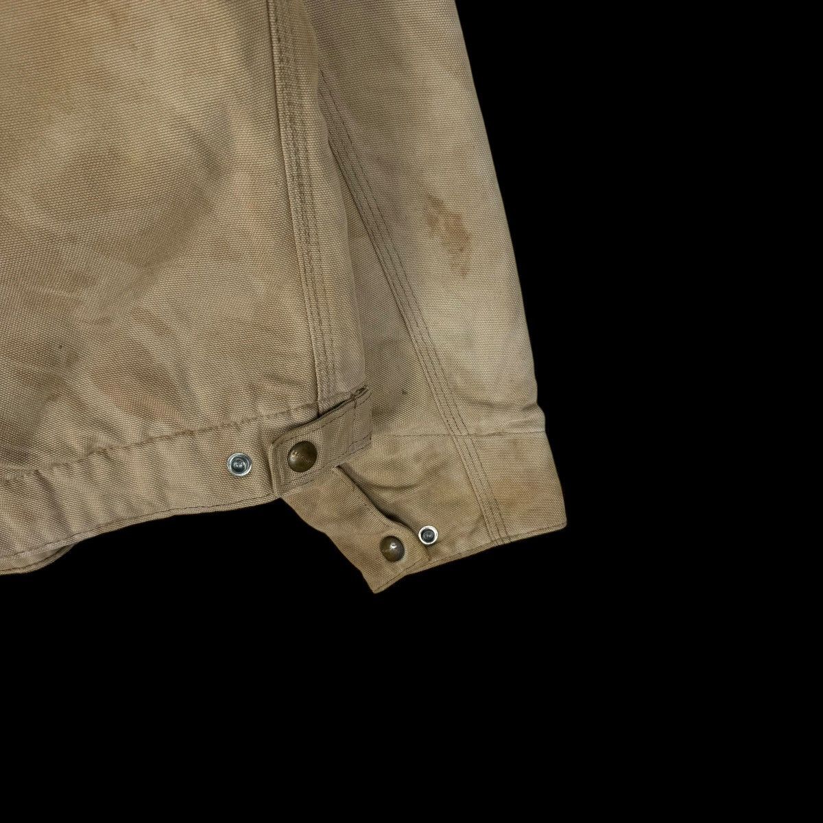 Carhartt × Carhartt Wip × Vintage ☀️80s CARHARTT DETROIT SUN FADED WORKWEAR BUTTON JACKET Size US S / EU 44-46 / 1 - 8 Thumbnail