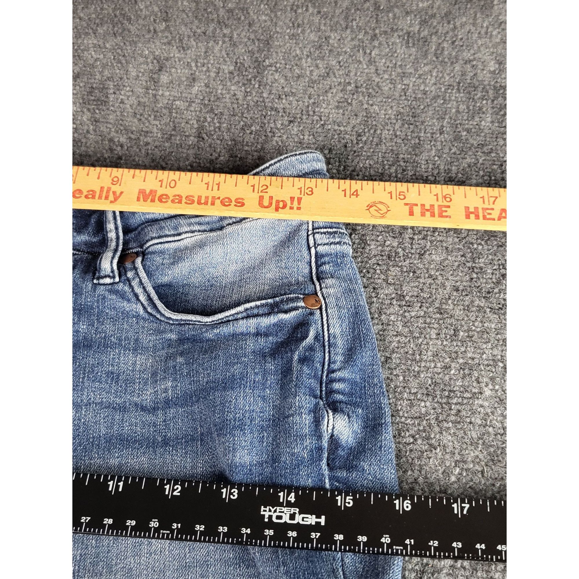 Judy Blue Judy Blue Los Angeles Jeans Women Sz 7/28 Skinny Fit Distres Size 28" / US 6 / IT 42 - 4 Thumbnail
