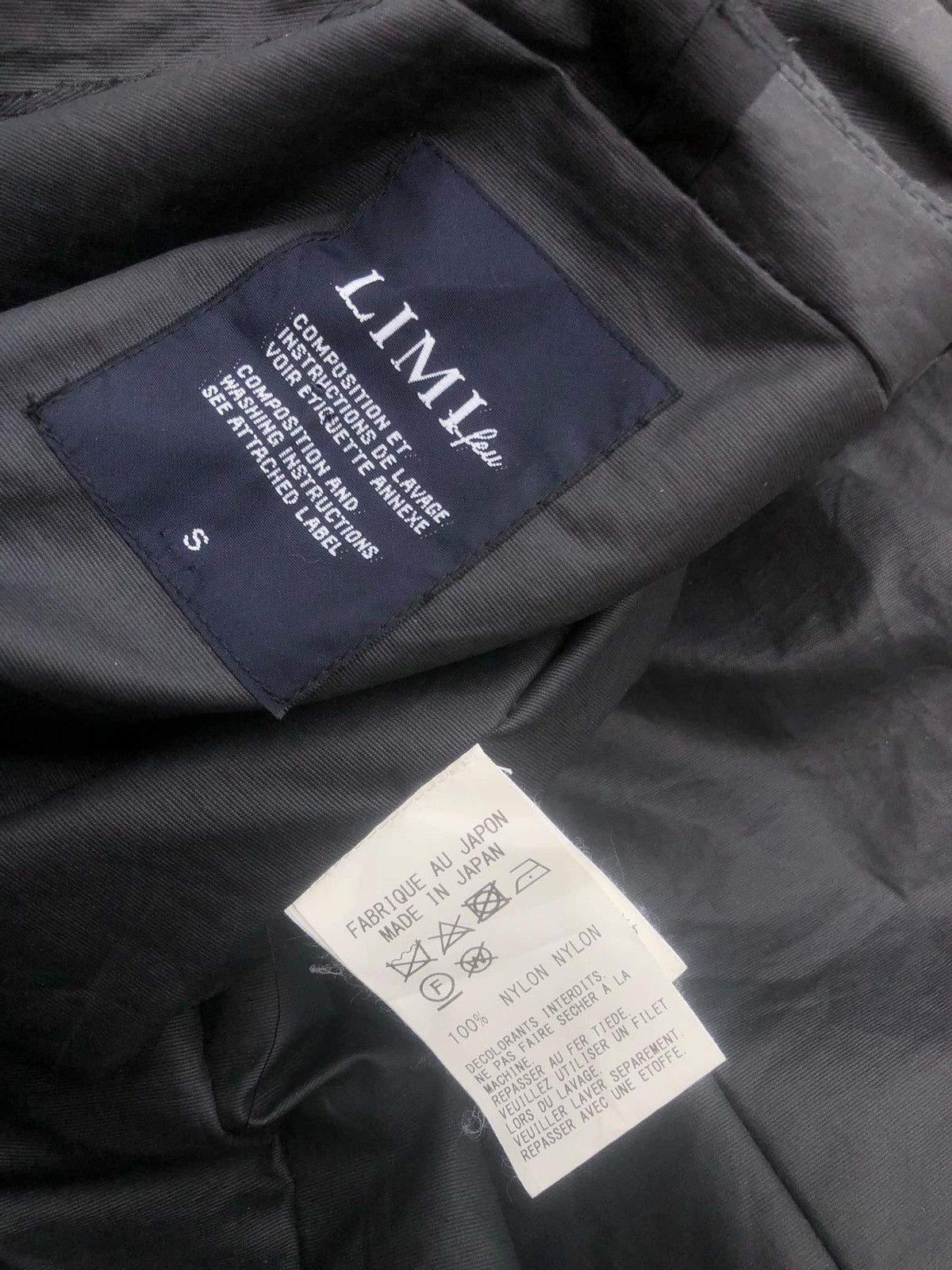 Limi Feu Limi Feu by Yohji Yamamoto Techwear like Goretex Jacket Size US S / EU 44-46 / 1 - 6 Thumbnail