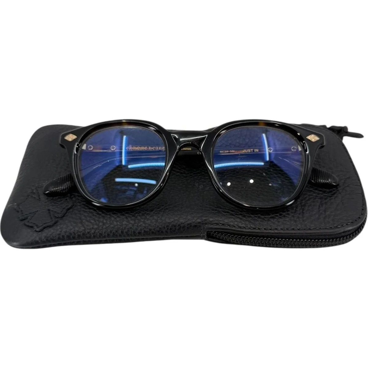 Chrome Hearts Chrome Hearts Just In Brown Glasses Size ONE SIZE - 1 Thumbnail