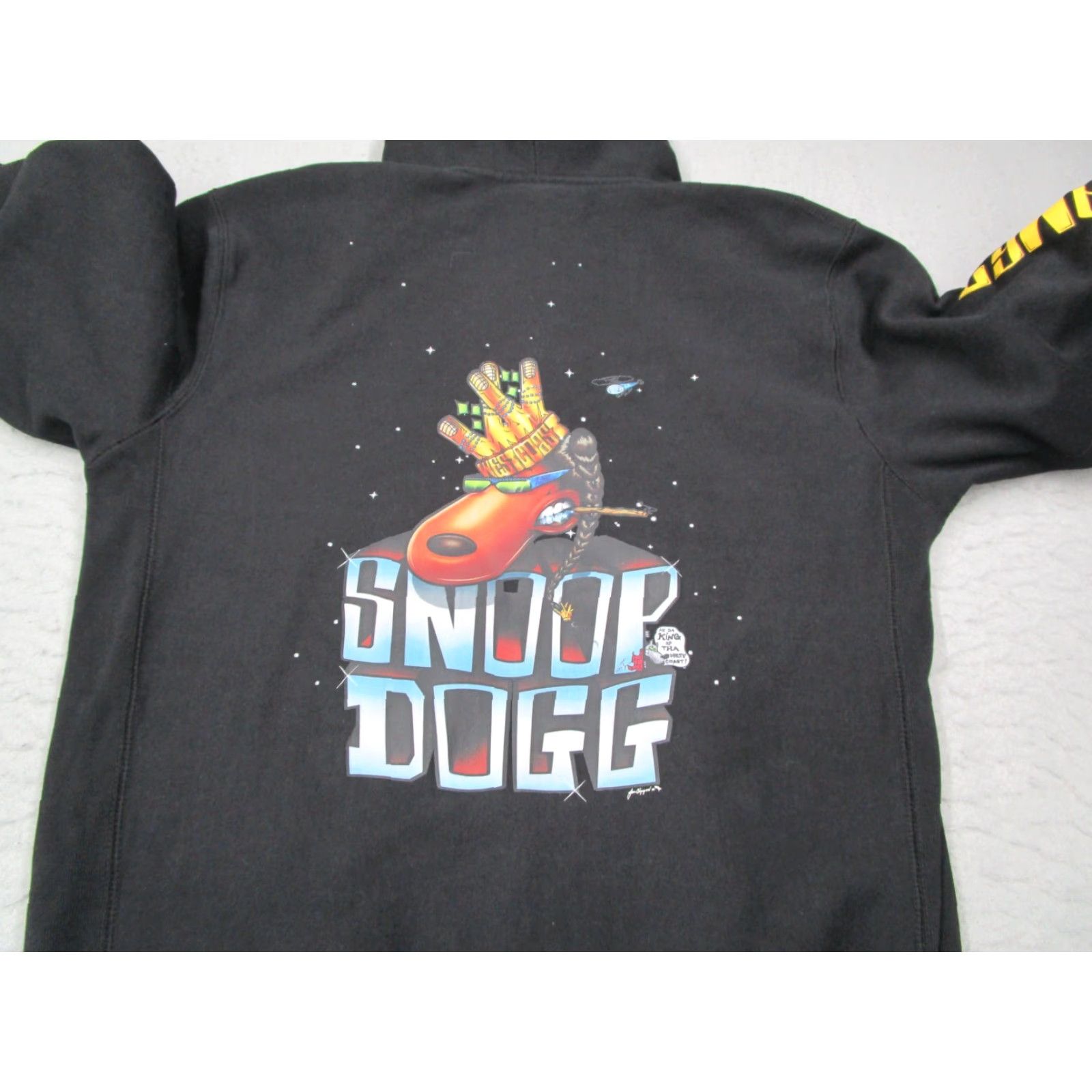 Palace VINTAGE? (No) Shoe Palace x Joe Cool Hoodie Mens Medium Black Snoop Doggy Dogg Sweatshirt 1993 Size US M / EU 48-50 / 2 - 7 Thumbnail