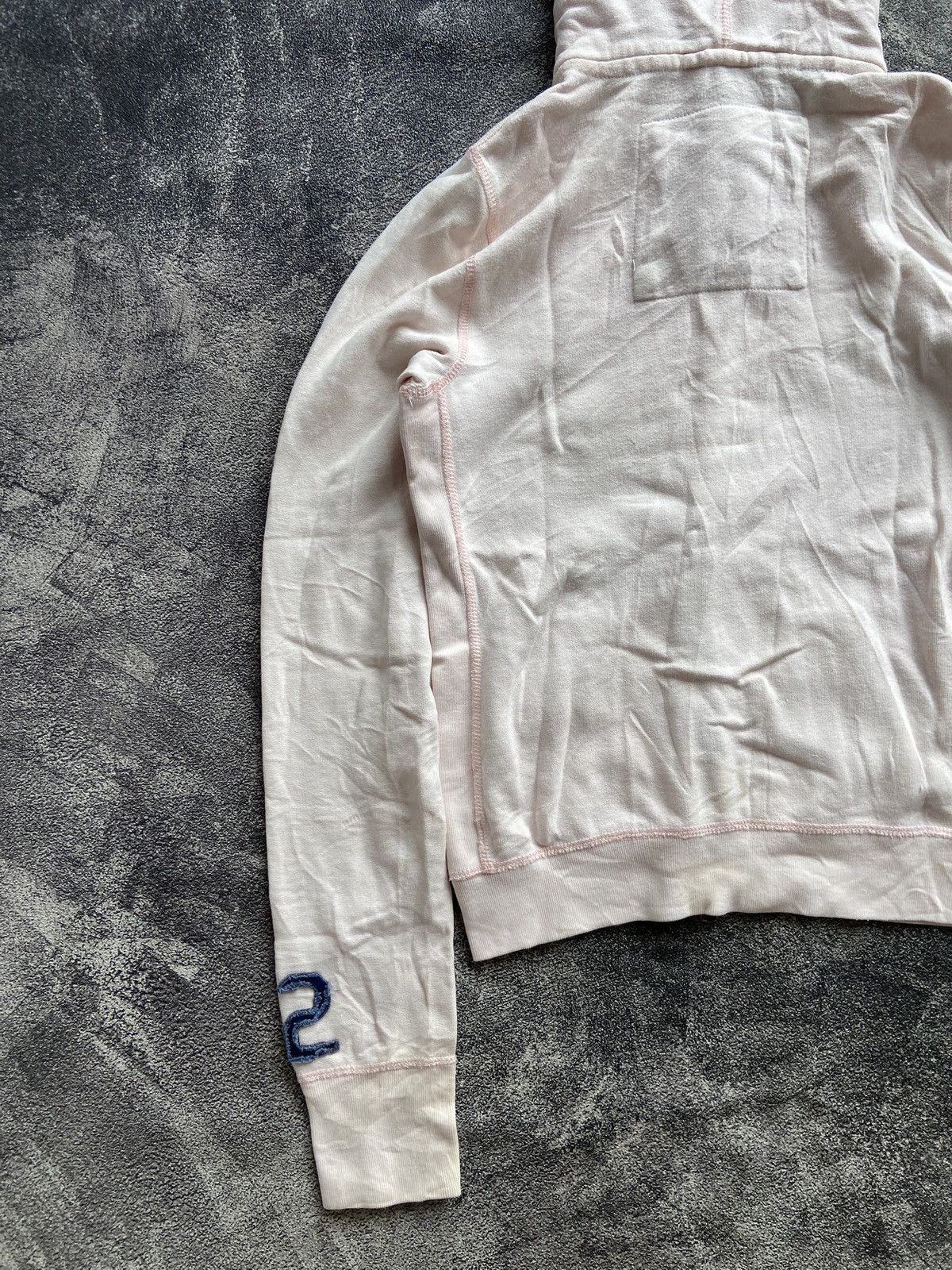 Abercrombie & Fitch Y2K Abercrombie and Fitch Cropped Hoodie Japanese LGB Style Size S / US 4 / IT 40 - 13 Thumbnail