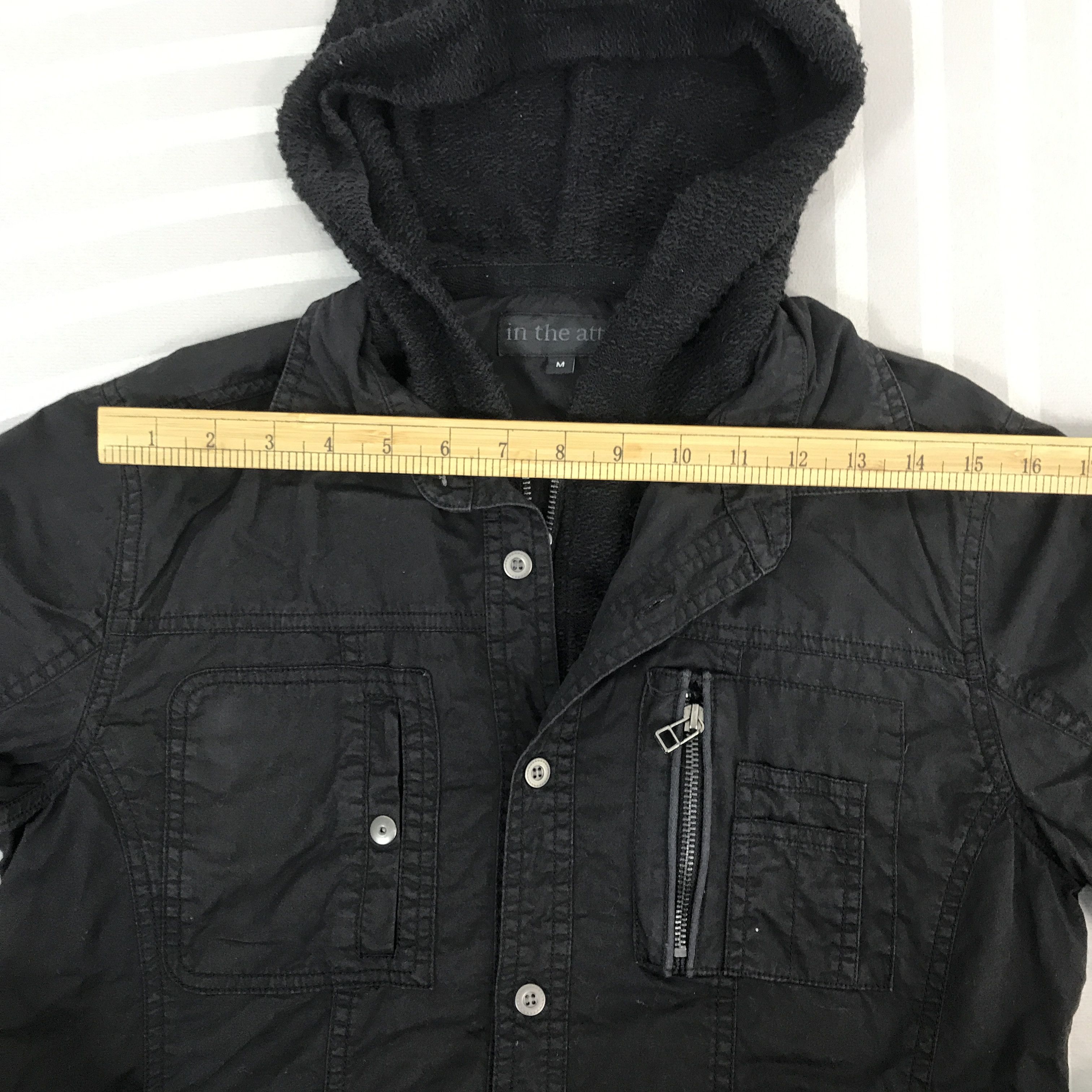 In The Attic Vintage In the attic Button Design Hoodie shirt Jacket Size US M / EU 48-50 / 2 - 5 Thumbnail