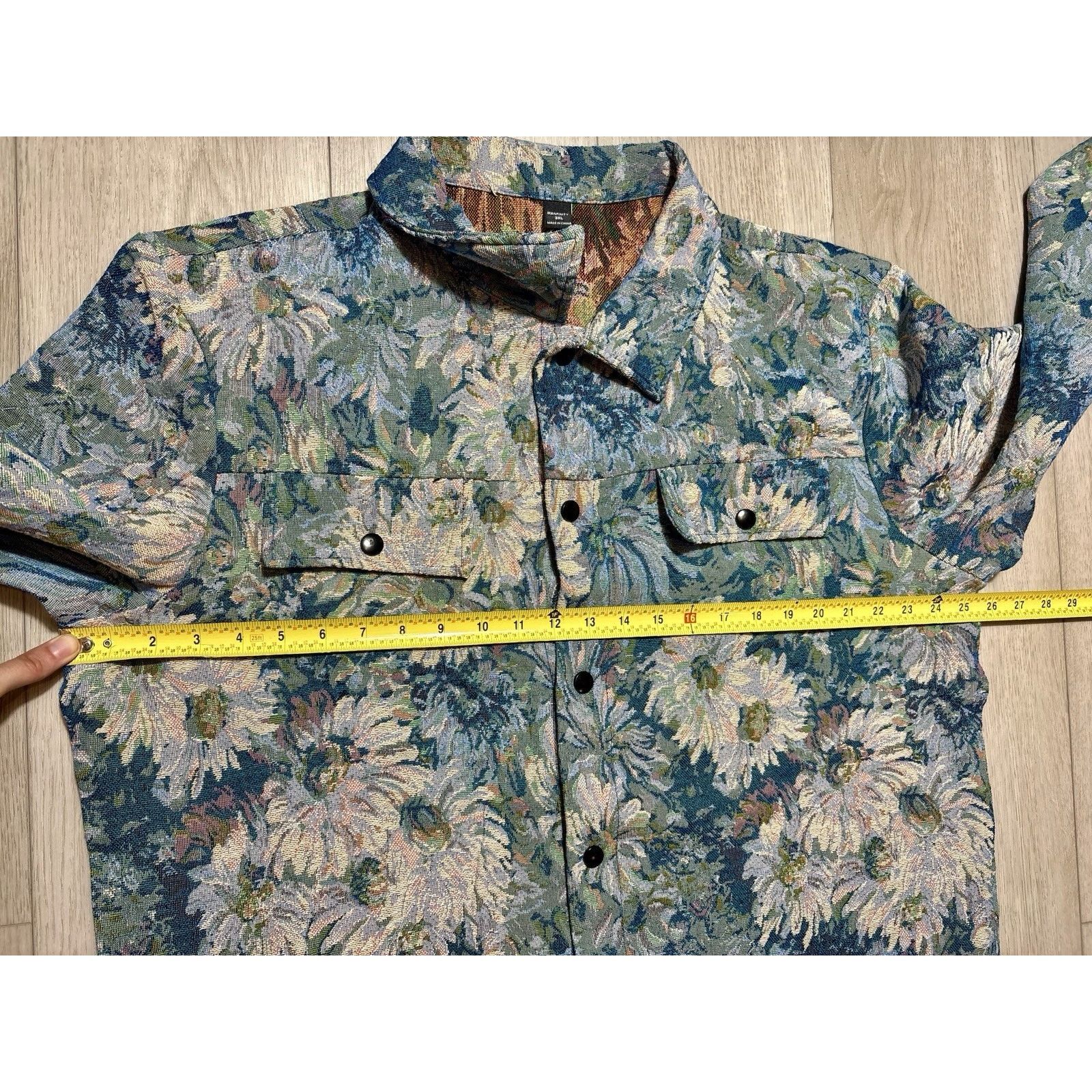 Other MANFINITY Floral Tapestry Jacket 3XL Western Oversized Size US XXL / EU 58 / 5 - 14 Thumbnail