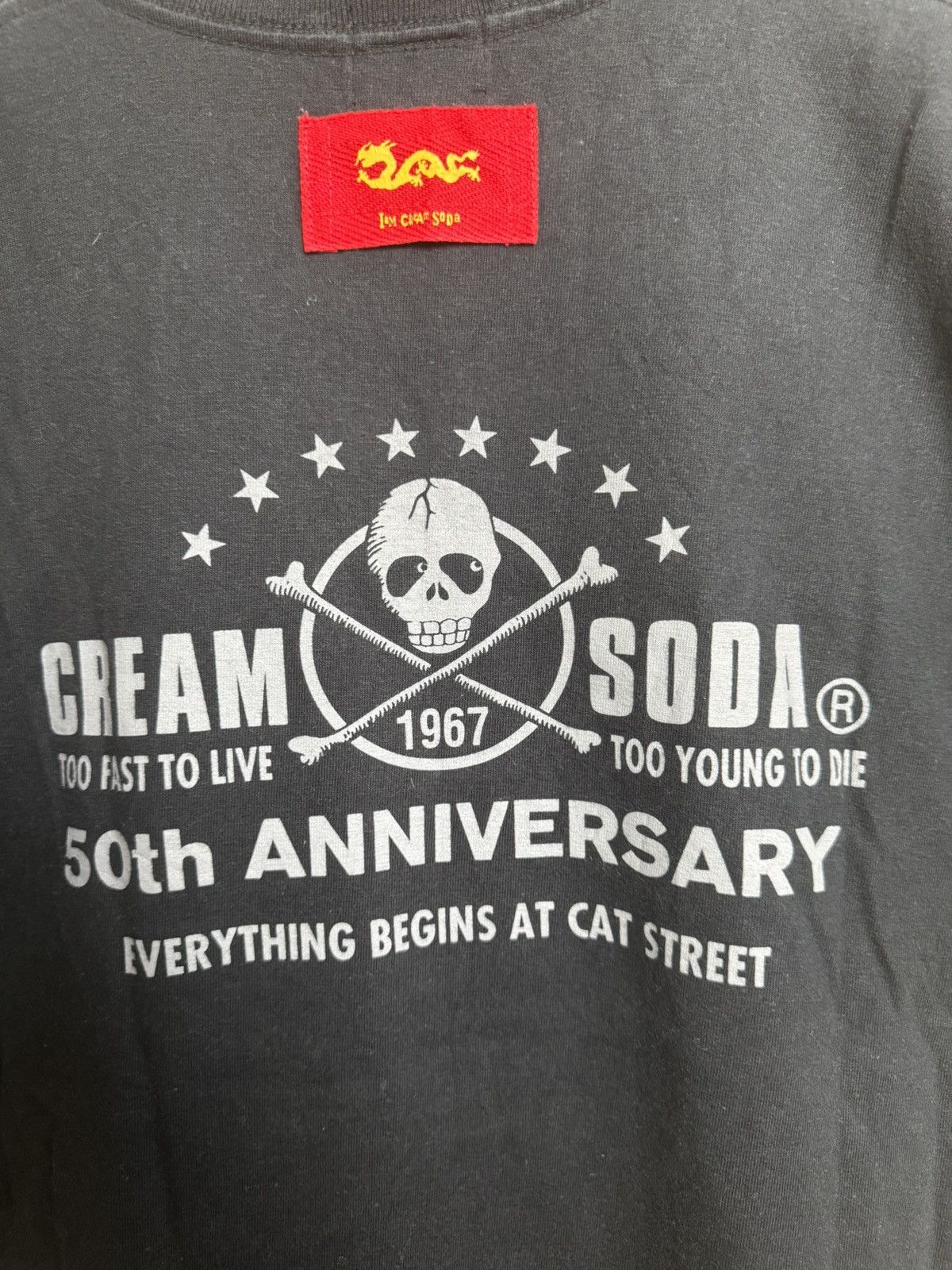 Japanese Brand T-shirt Cream soda TEMMYE Anniv 50th Size US L / EU 52-54 / 3 - 4 Thumbnail