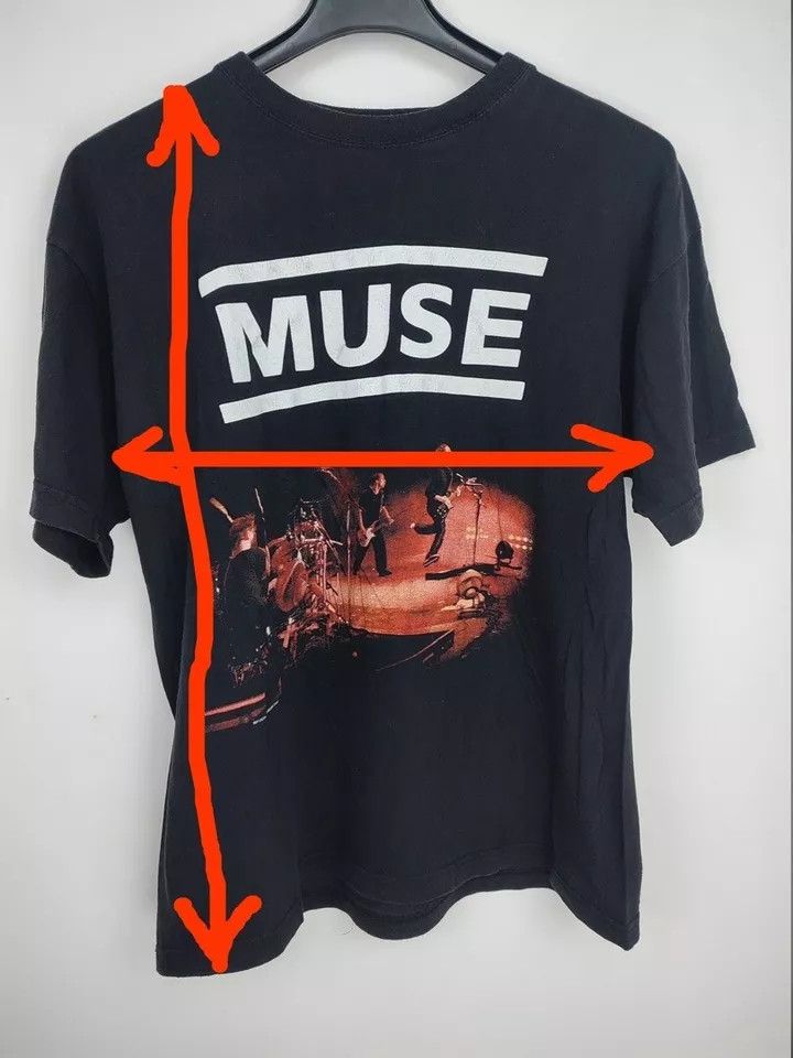 Vintage Rare Vintage Muse Band Origin Of Symmetry Big Logo T Shirt Size US L / EU 52-54 / 3 - 12 Thumbnail