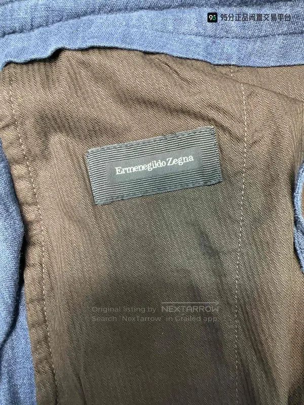 Ermenegildo Zegna Zegna Men's Solid Drawstring Linen Shorts. Size US 34 / EU 50 - 4 Thumbnail