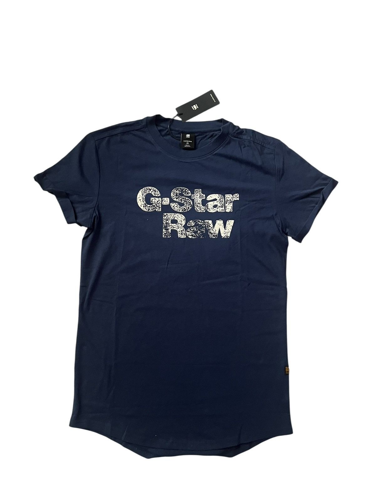 G-Star G-Star Raw Mens Painted Lash T-Shirt Blue $60 Size XS Size US XS / EU 42 / 0 - 1 Thumbnail