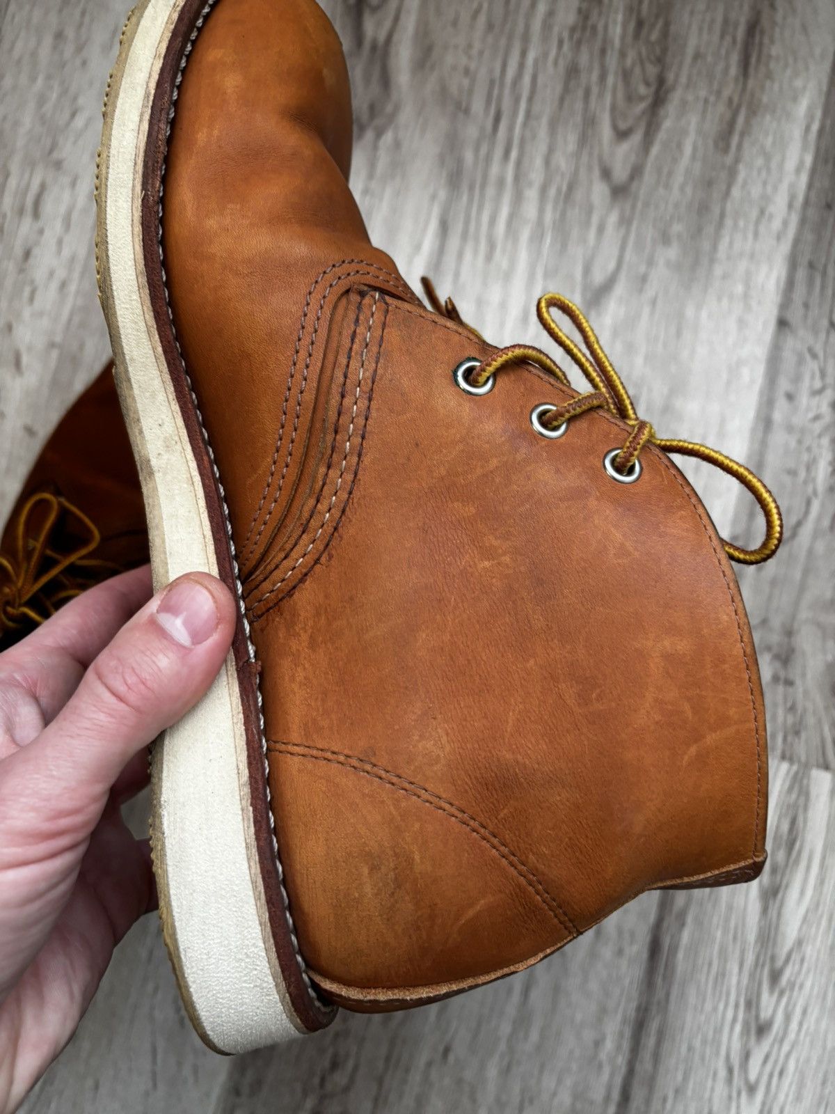 Red Wing Red Wing 3140 Work Chukka (2013, Made in USA) – Size 10D Size US 10 / EU 43 - 9 Thumbnail
