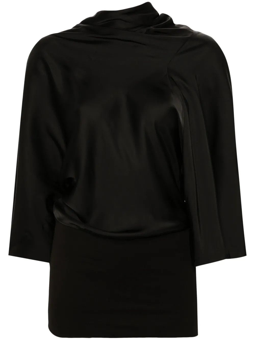 Rick Owens o1y0126 Blouse in Black Size M / US 6-8 / IT 42-44 - 1 Thumbnail